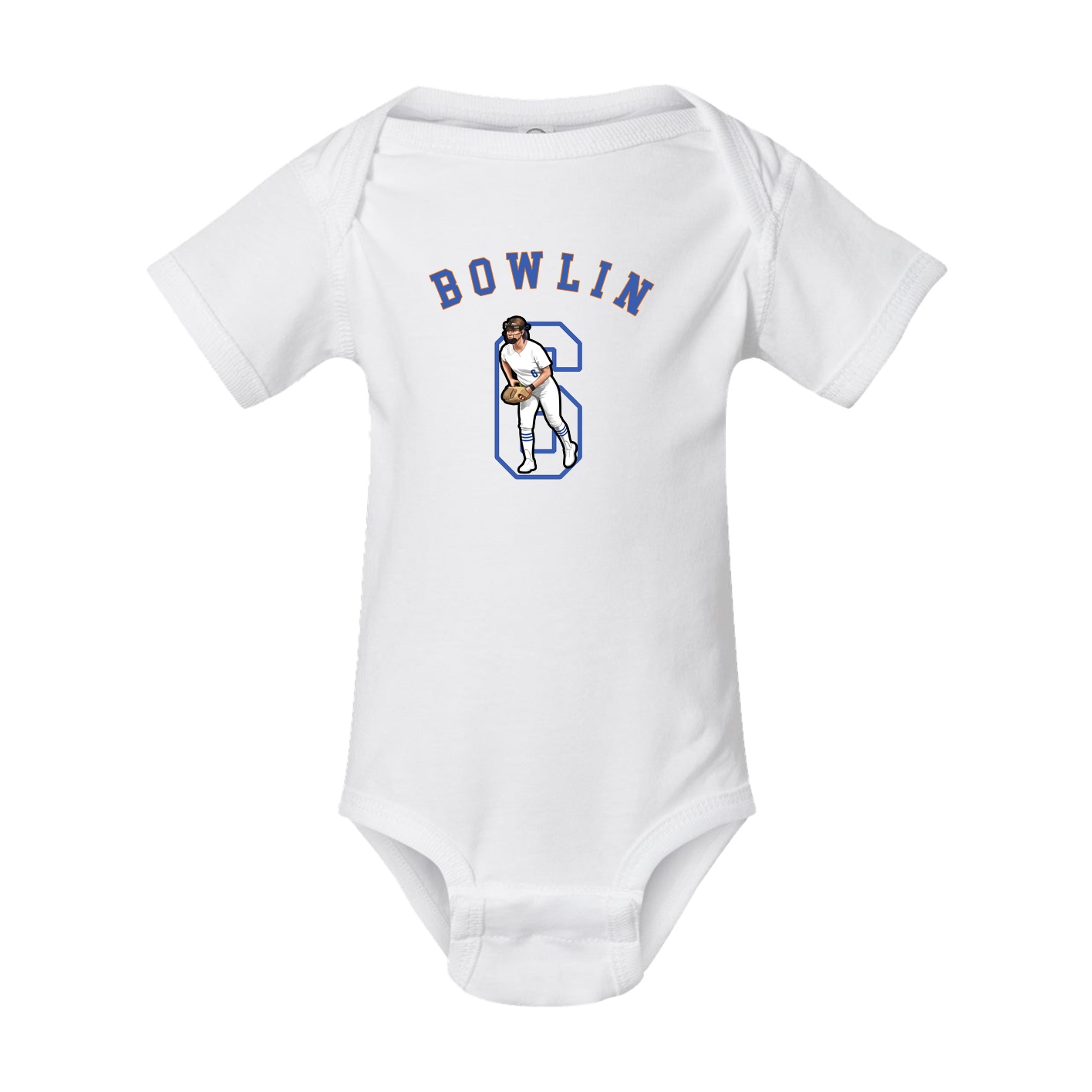 Baby Onesie — Shirsey Arch in White