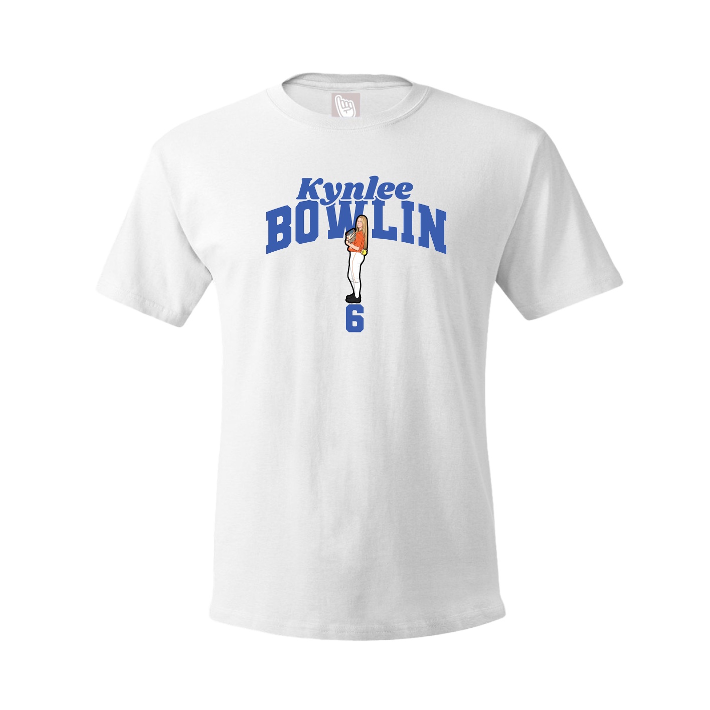 Youth Tee — Signature Arch in White