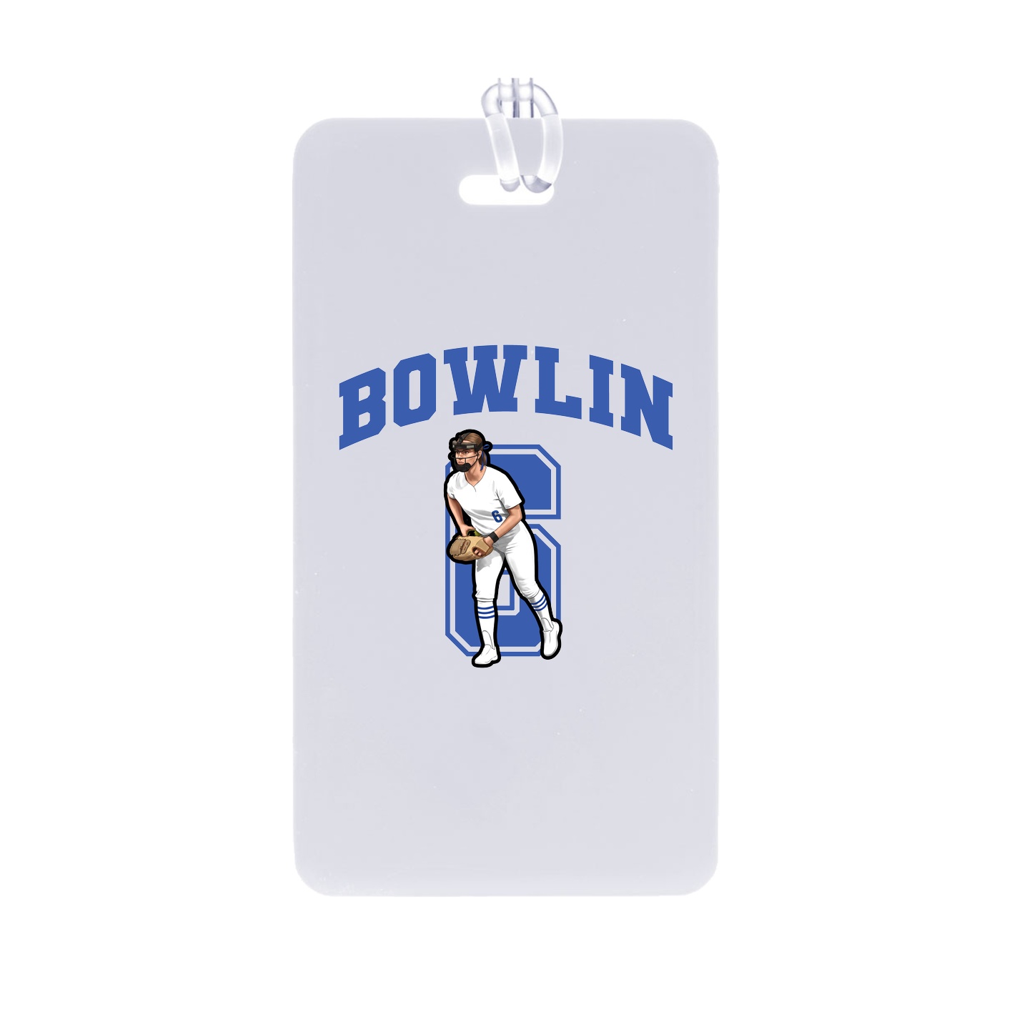 Bag Tag — Number in Classic
