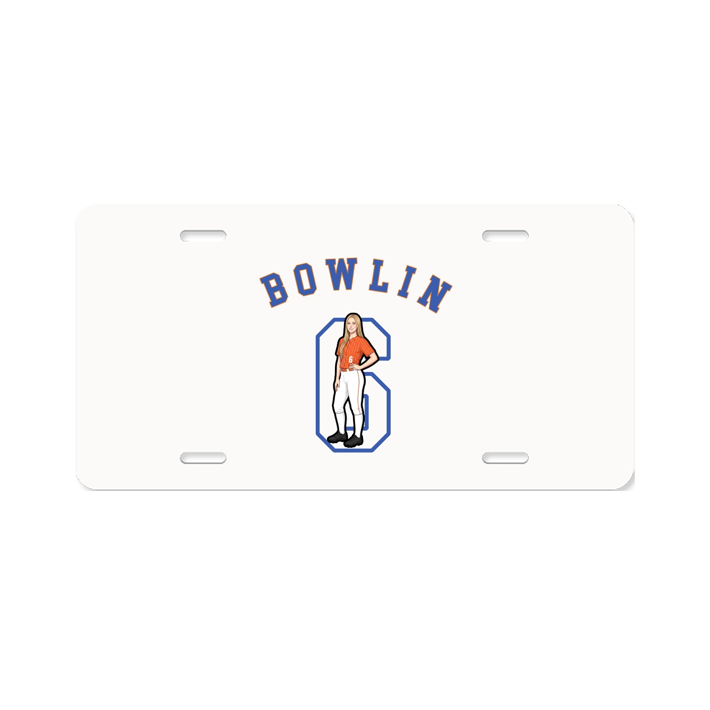 License Plate — Shirsey Arch in Classic