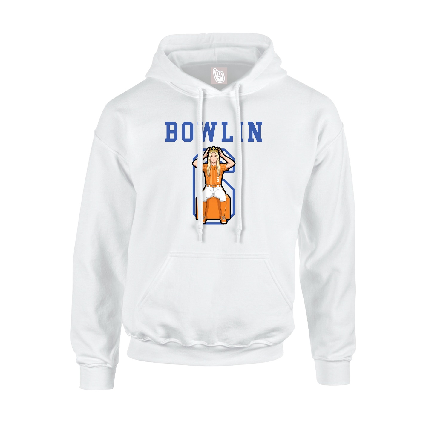 Youth Hoodie — Shirsey in White