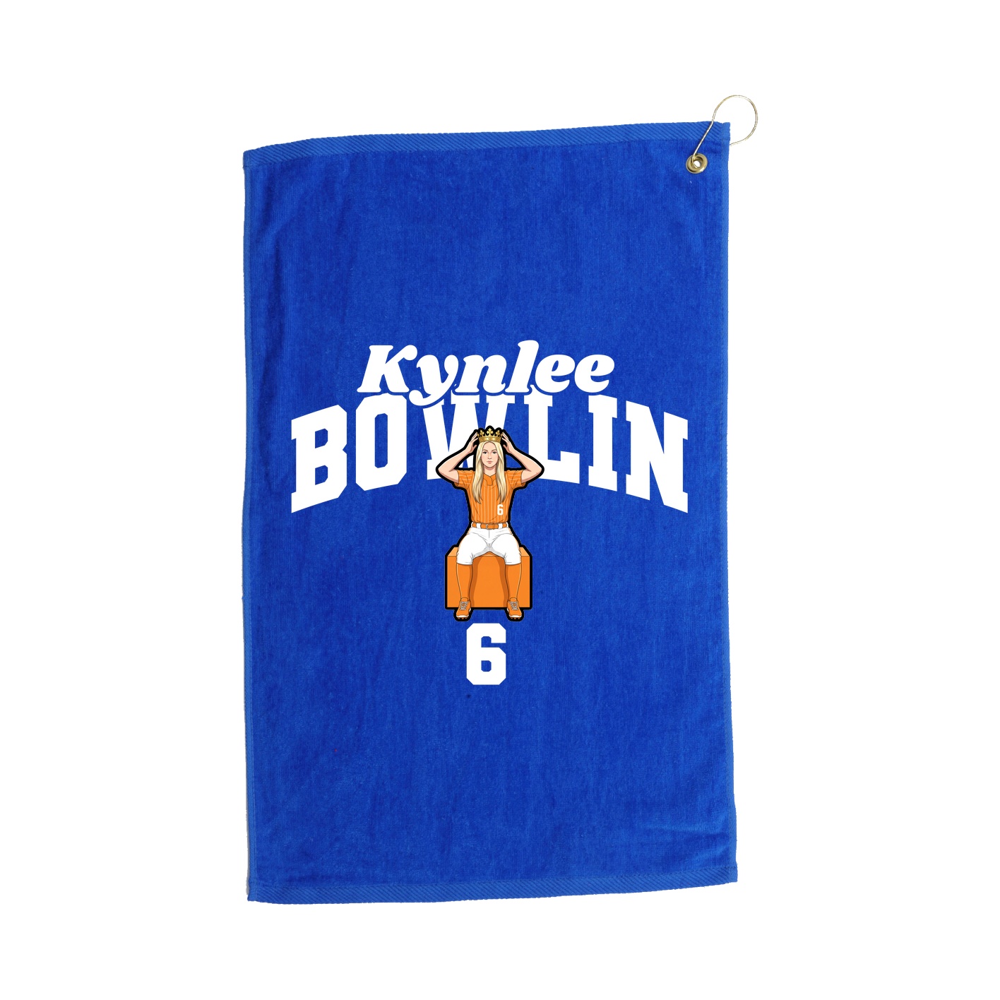 Golf Towel — Signature Arch in Royal