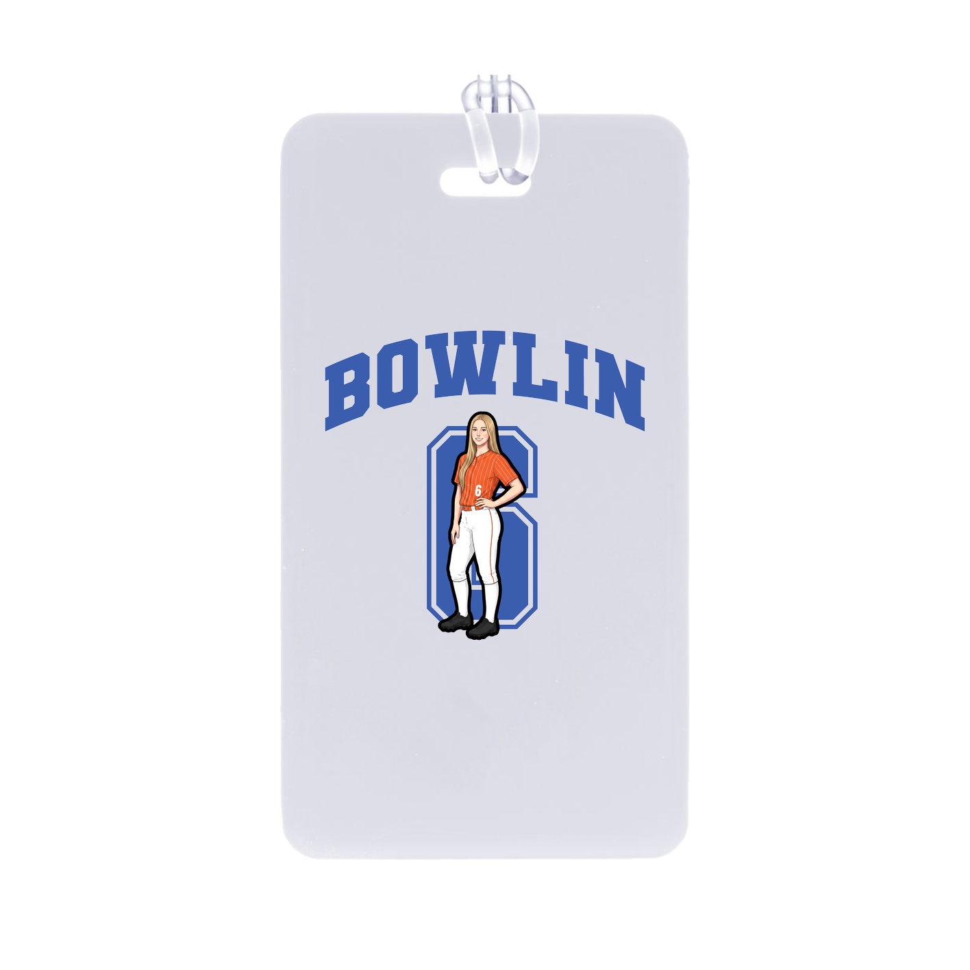 Bag Tag — Number in Classic