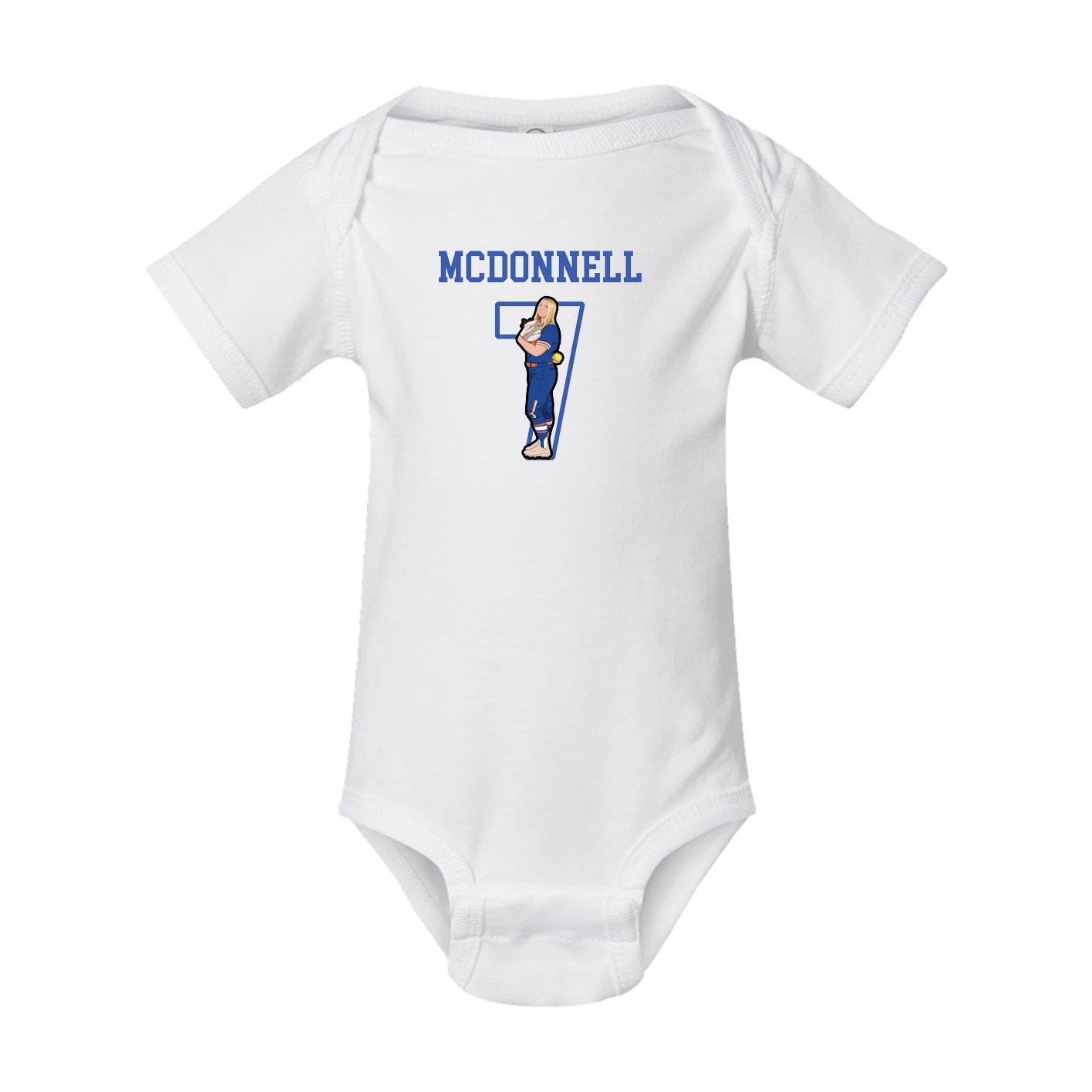 Baby Onesie — Shirsey in White