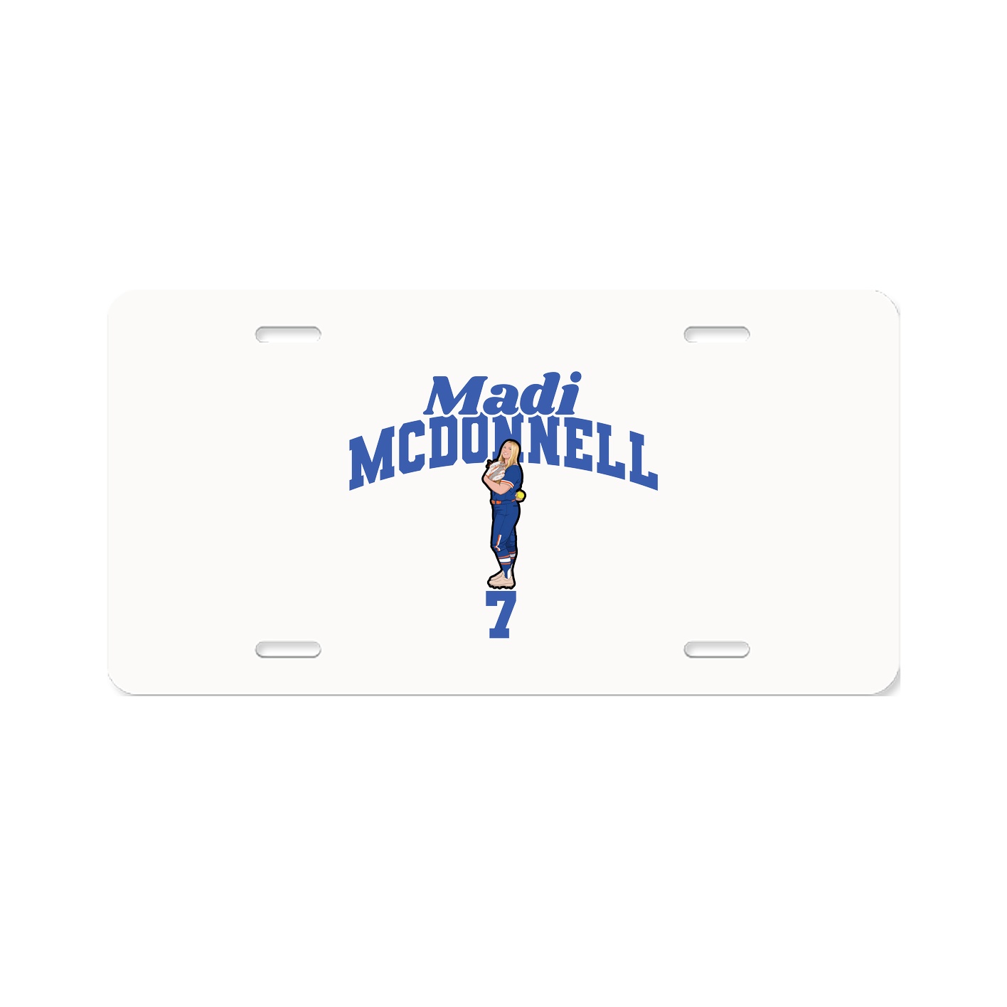 License Plate — Signature Arch in Classic
