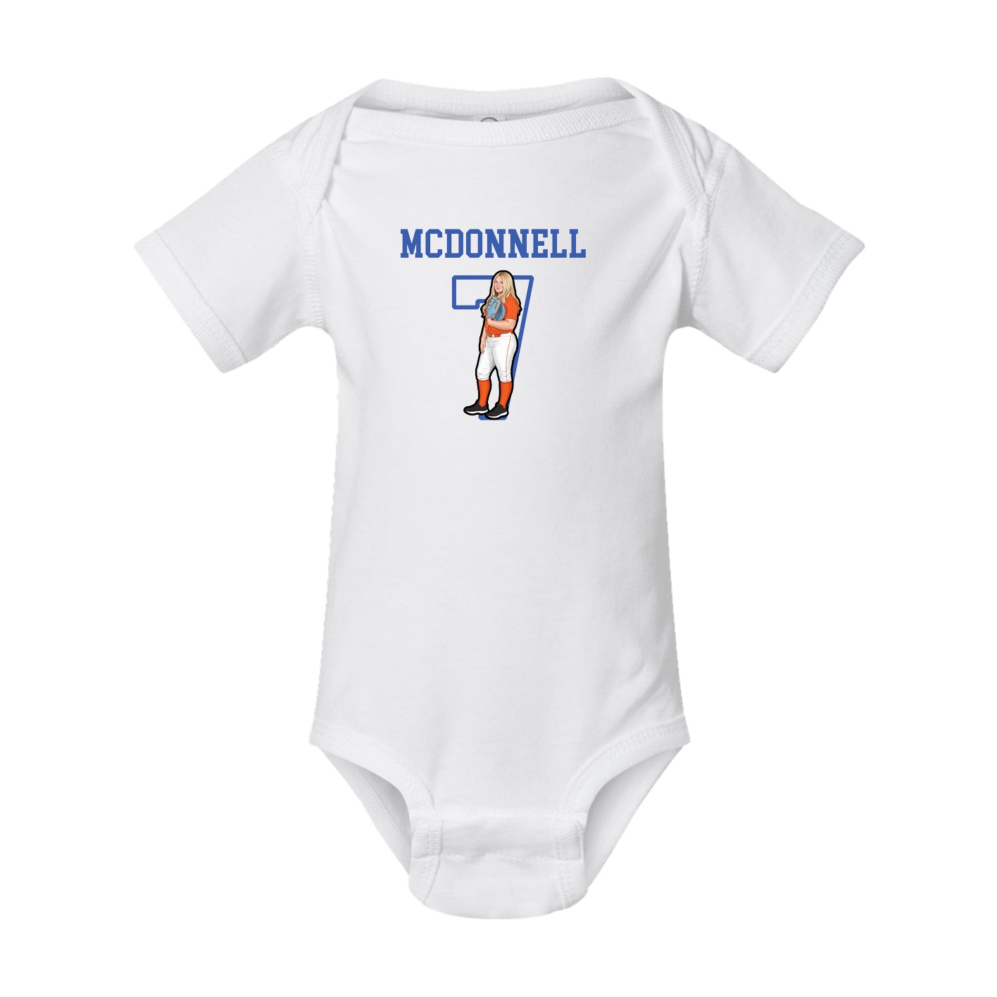 Baby Onesie — Shirsey in White