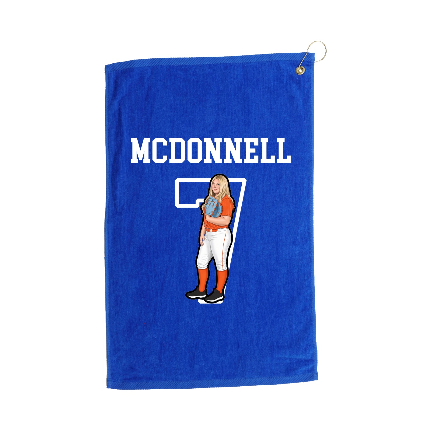 Golf Towel — Shirsey in Royal