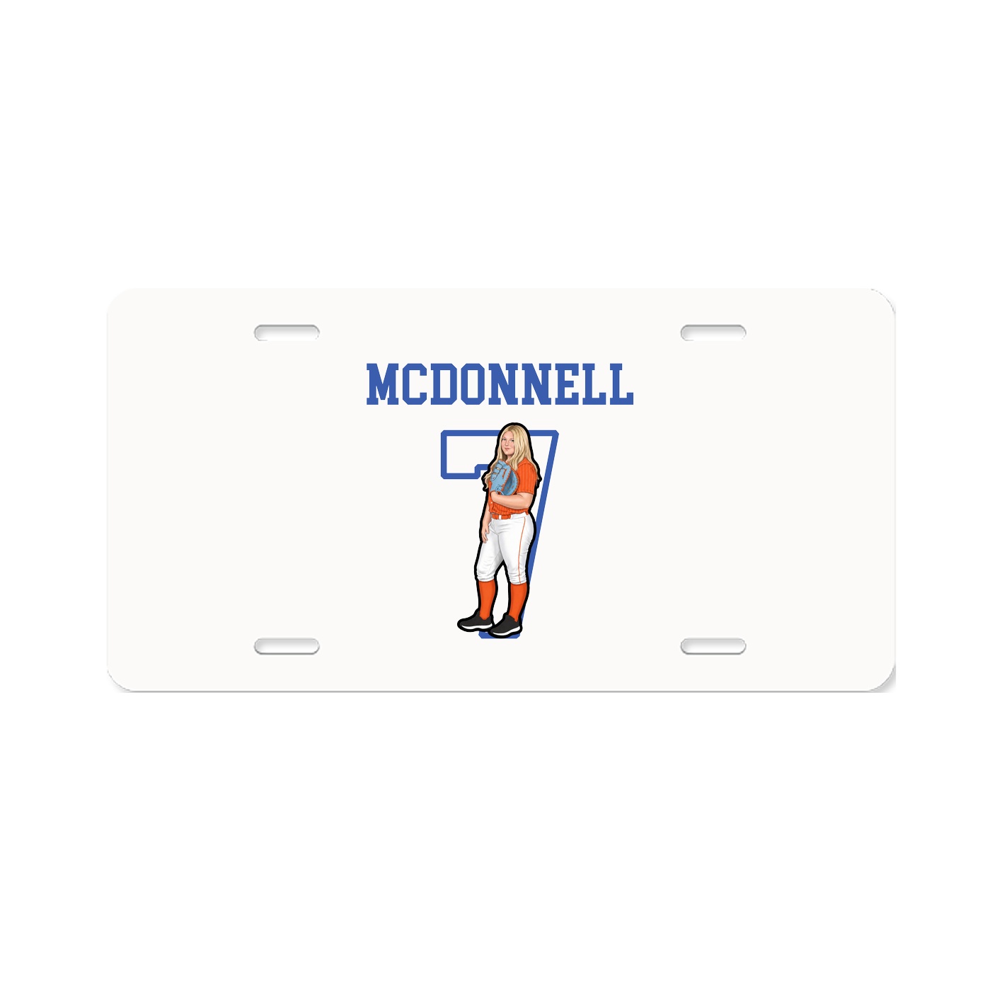 License Plate — Shirsey in Classic