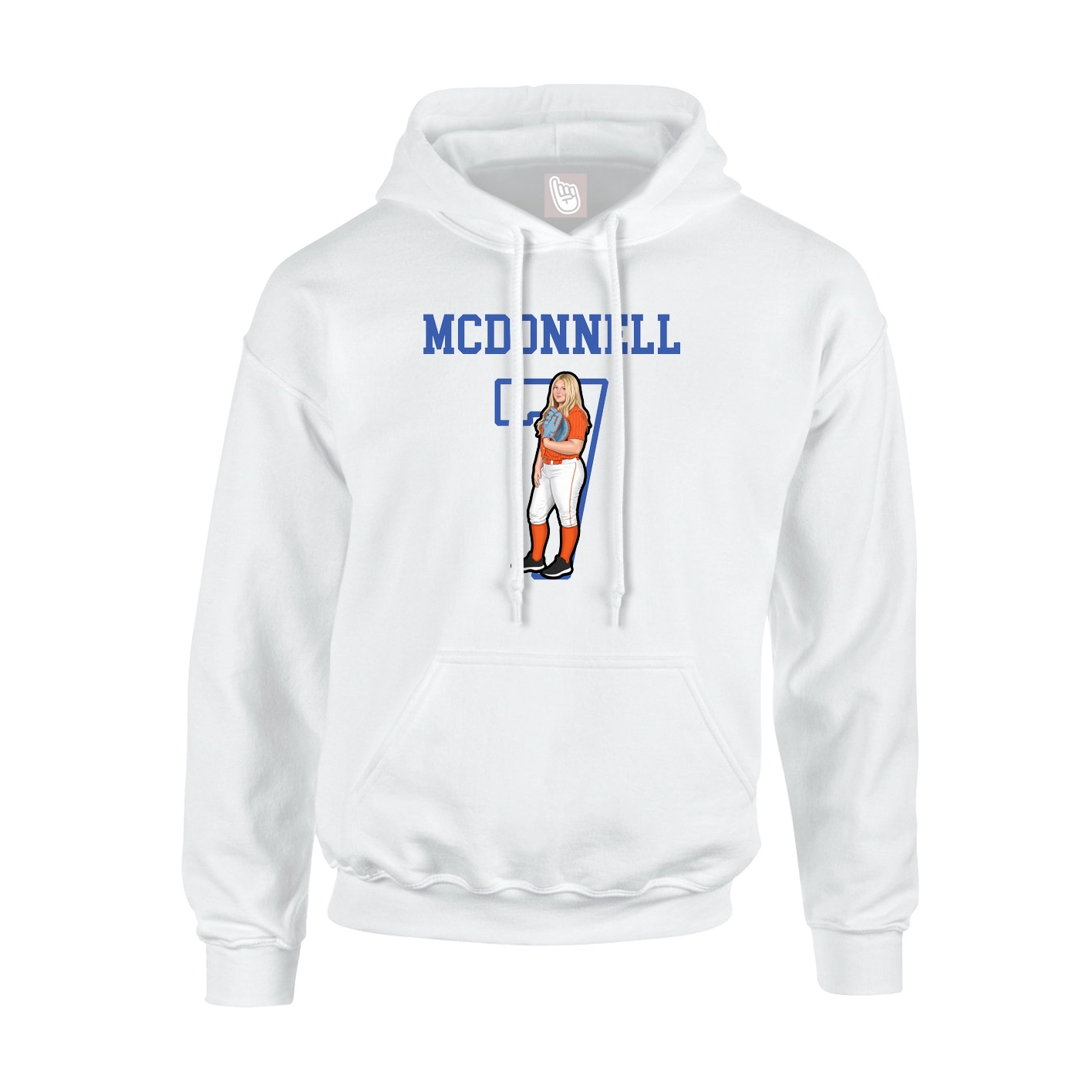 Youth Hoodie — Shirsey in White