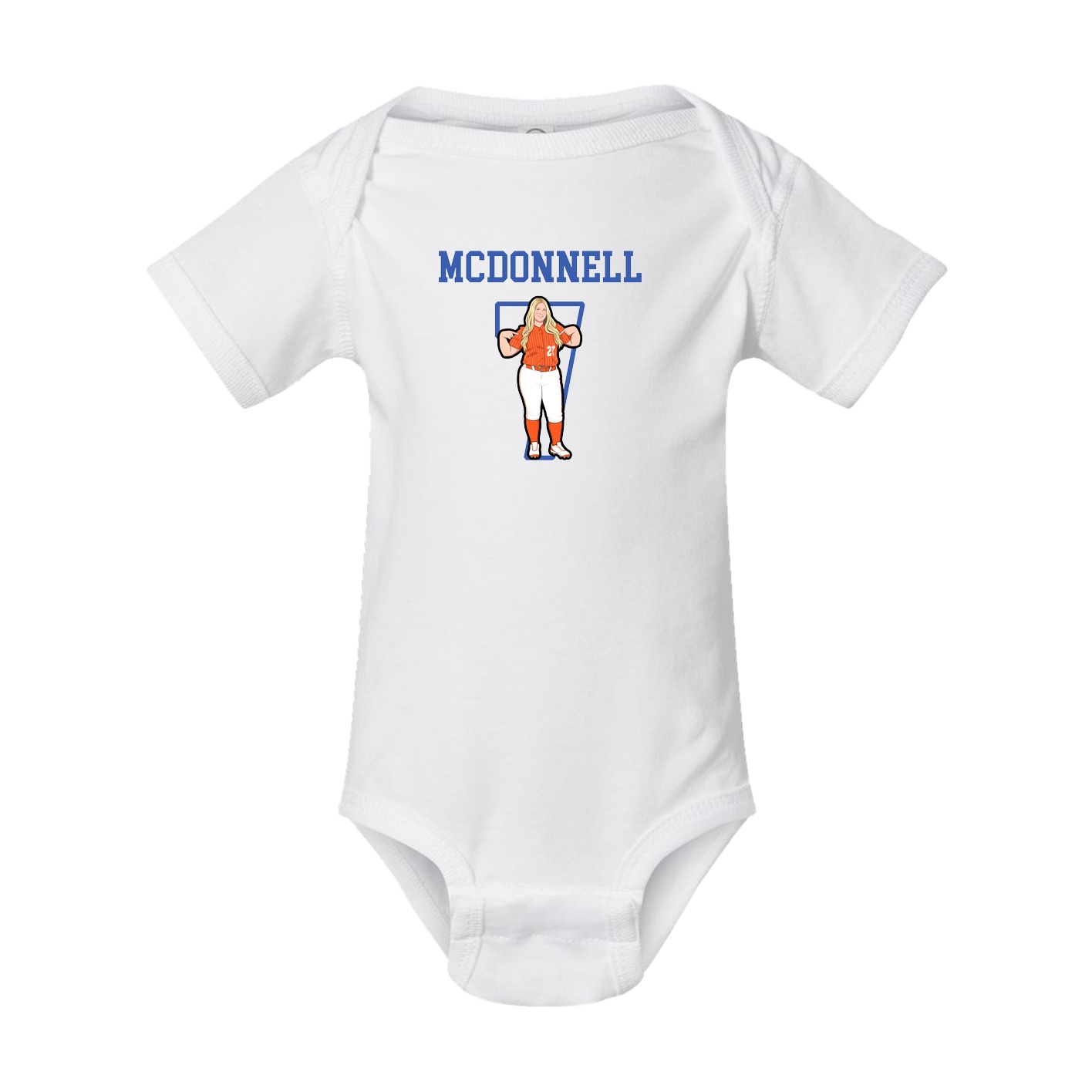 Baby Onesie — Shirsey in White