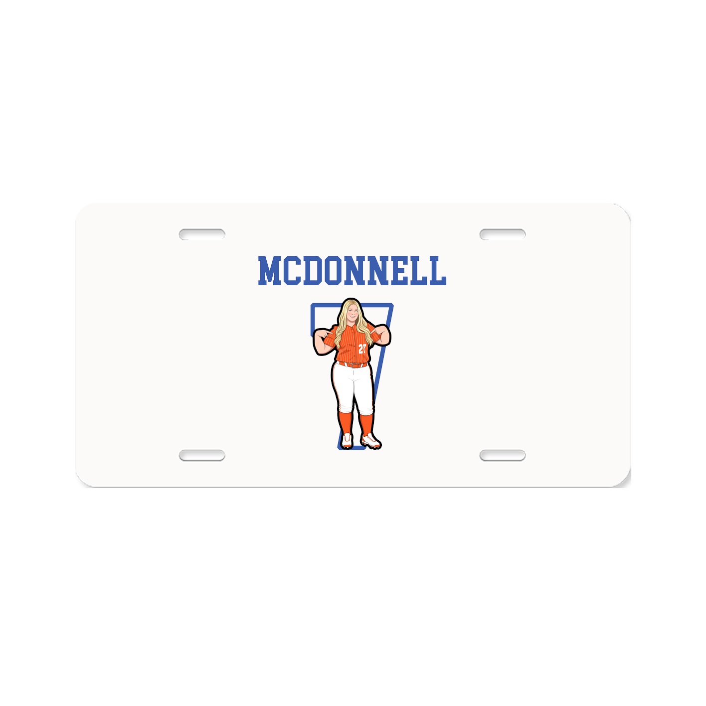 License Plate — Shirsey in Classic