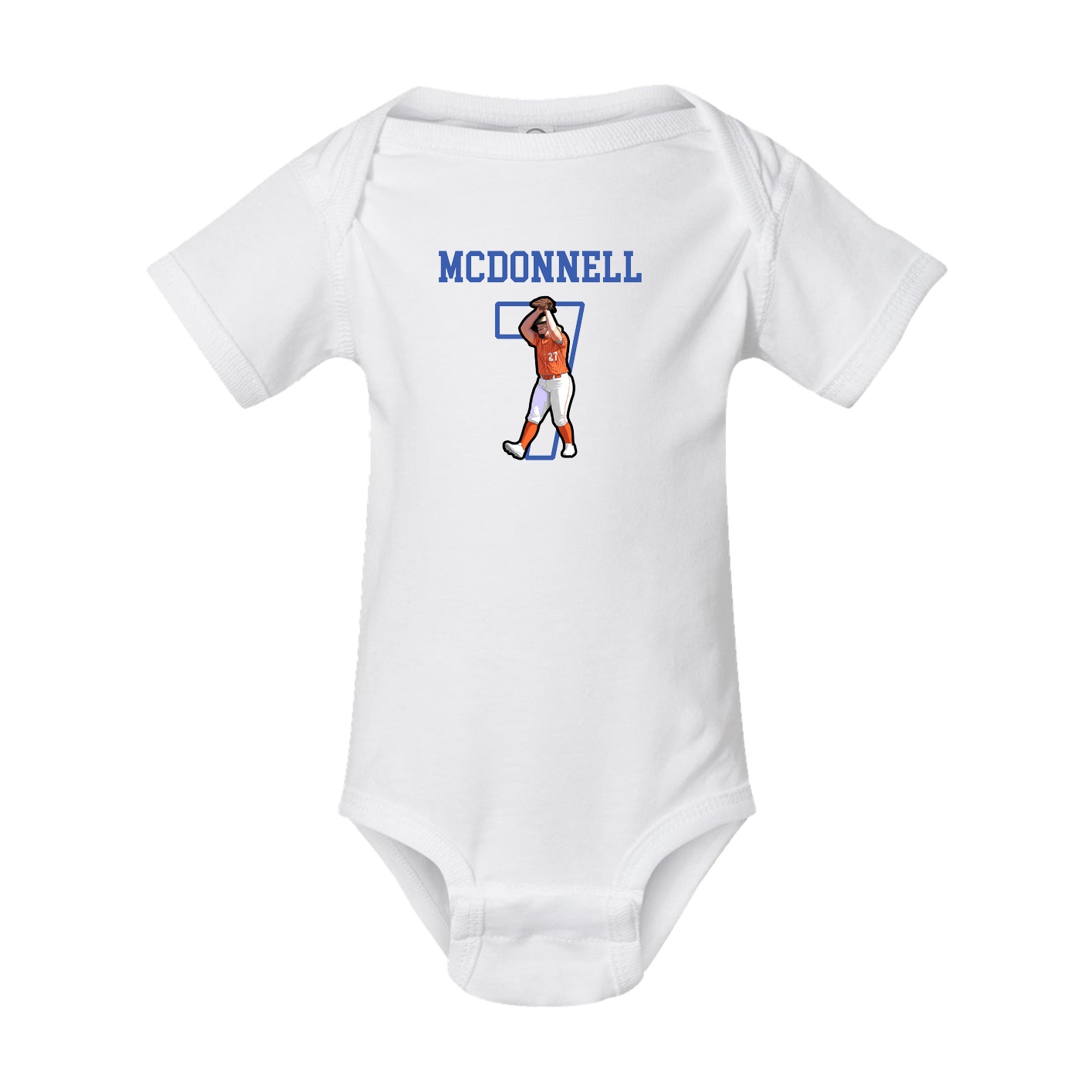 Baby Onesie — Shirsey in White