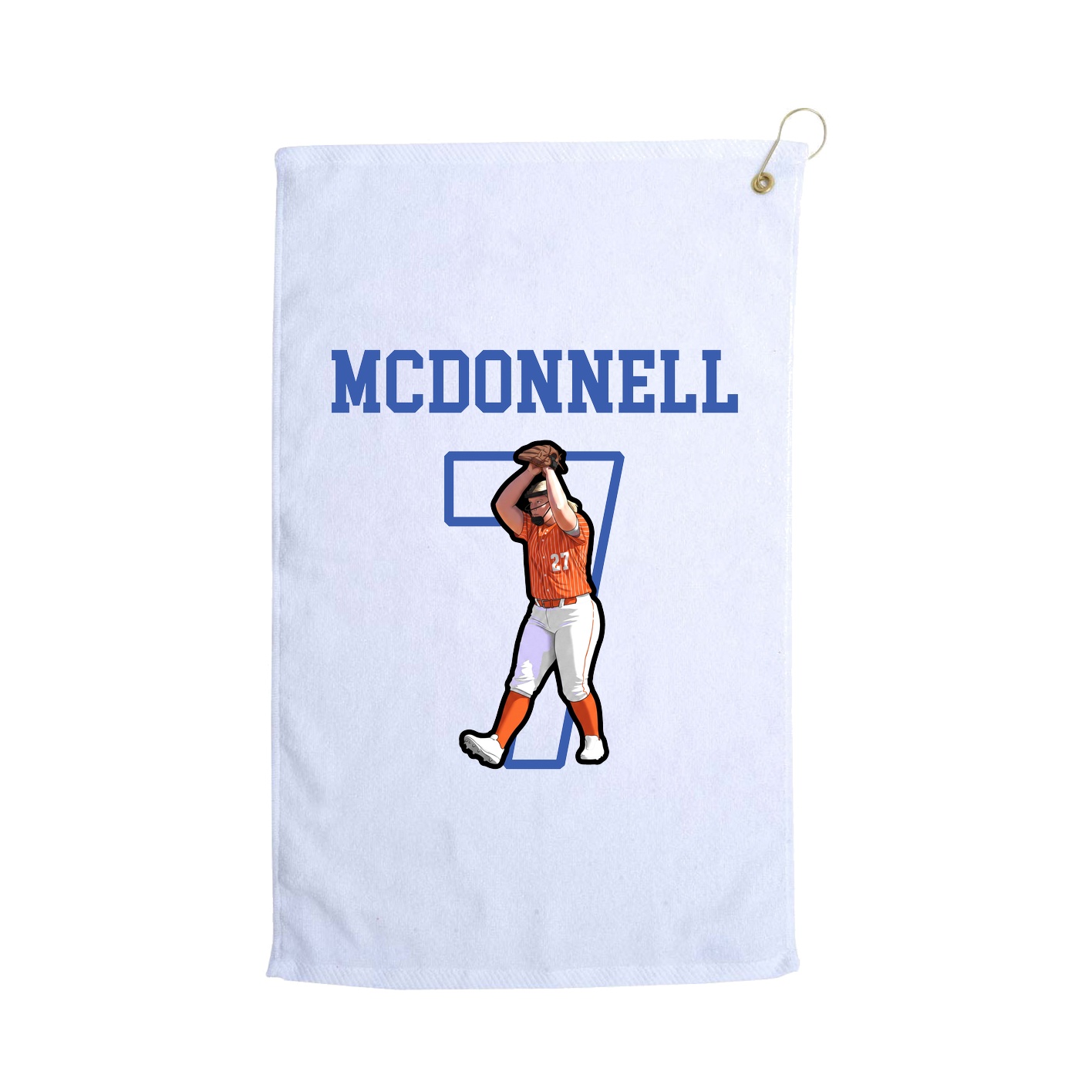 Golf Towel — Shirsey in White