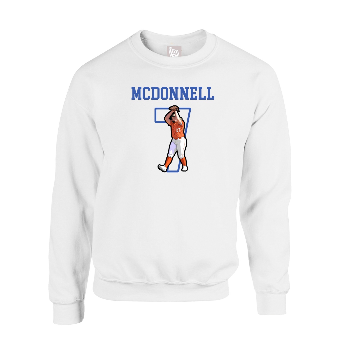 Fleece Crew — Shirsey in White