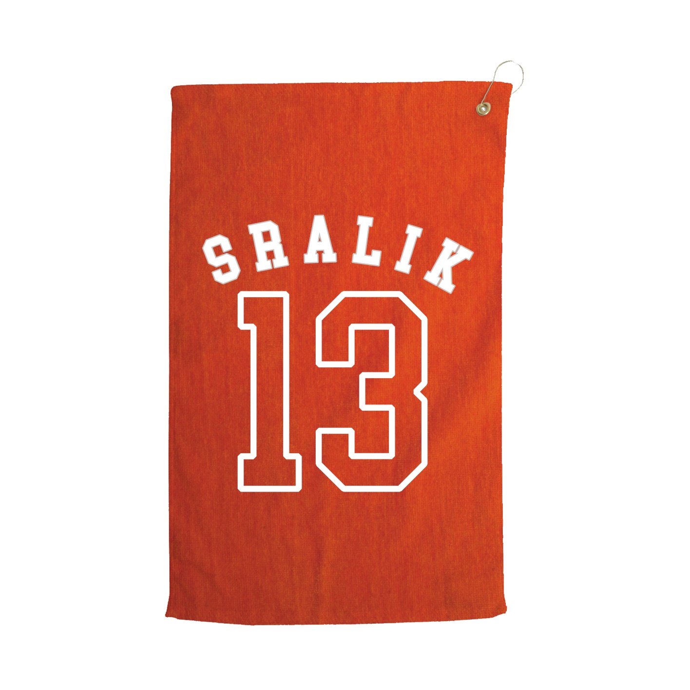 Golf Towel — Shirsey Arch in Orange