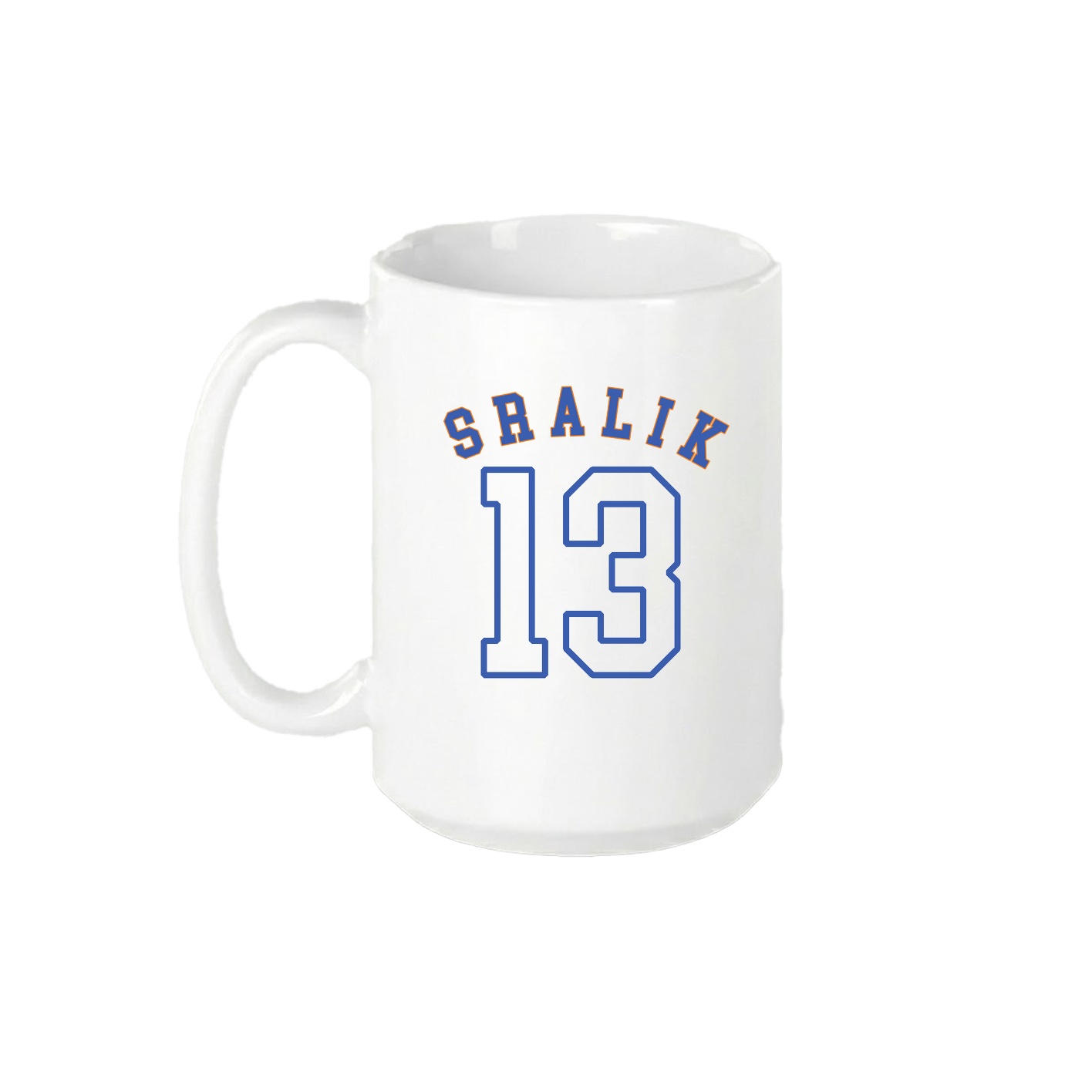 15oz Coffee Mug — Shirsey Arch in White