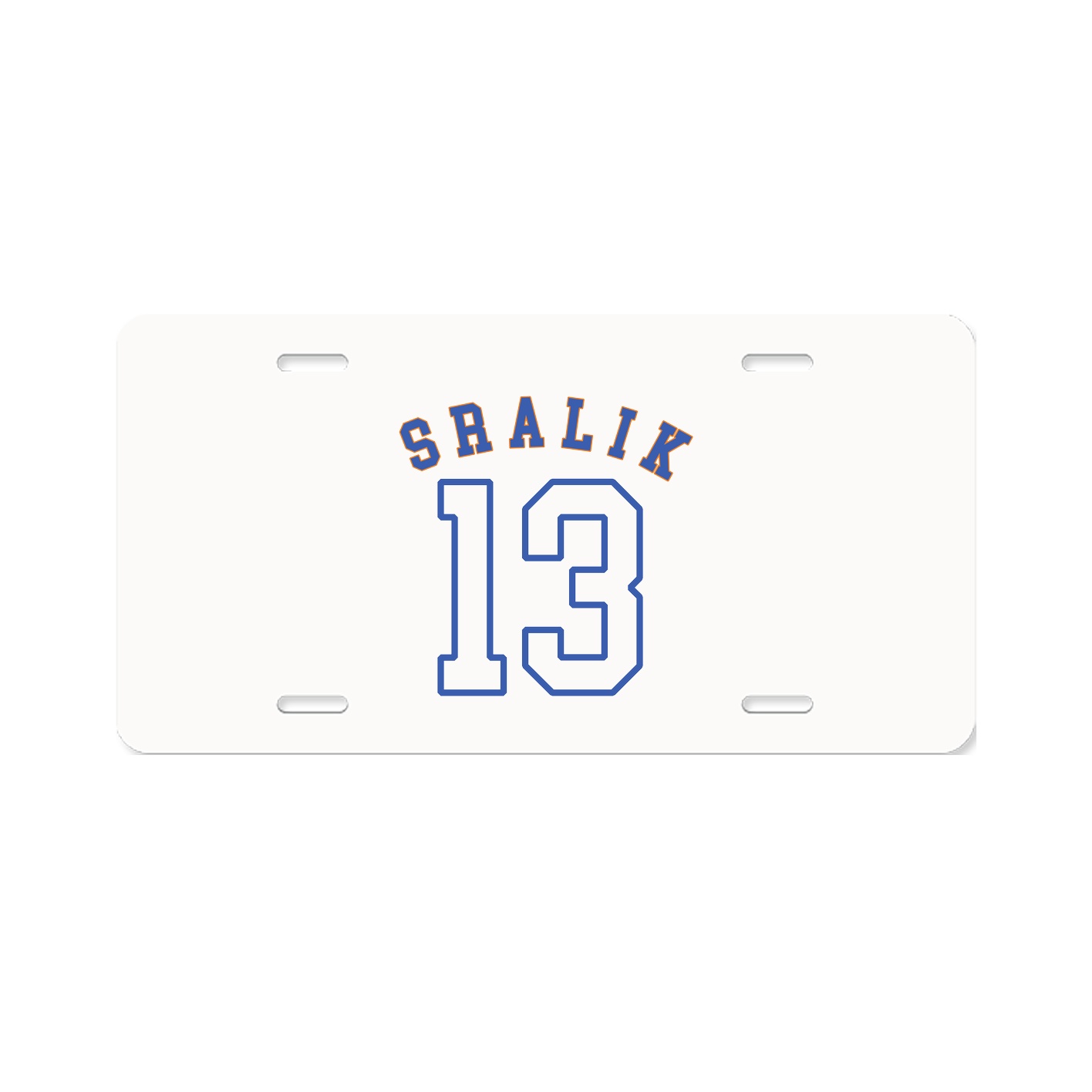 License Plate — Shirsey Arch in Classic