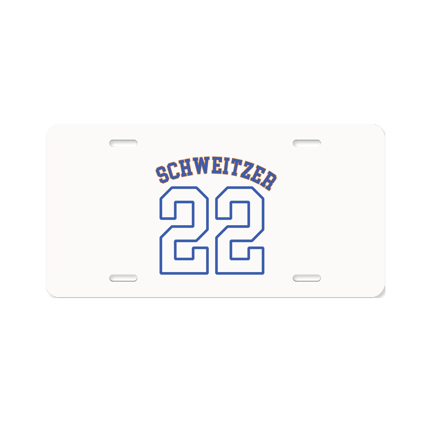 License Plate — Shirsey Arch in Classic