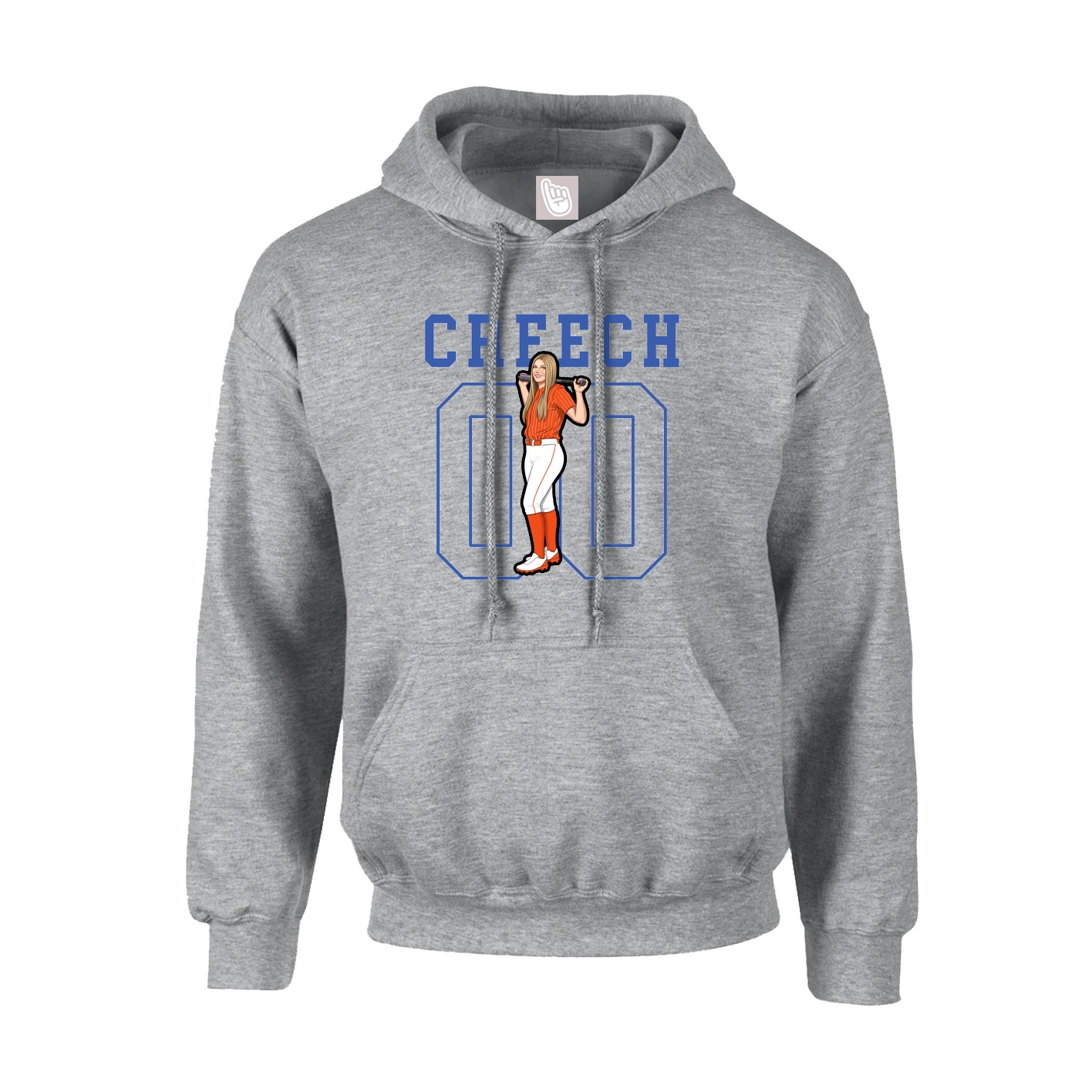 Hoodie — Shirsey in Grey