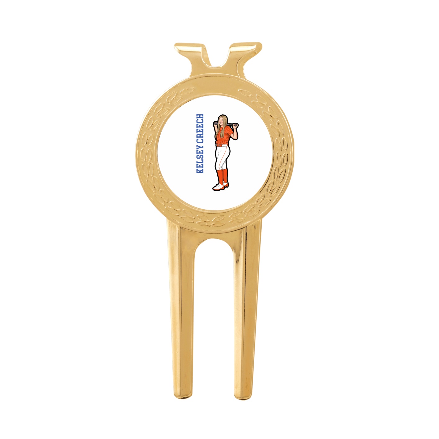 Divot Tool with Ball Marker — Name Vertical in Classic