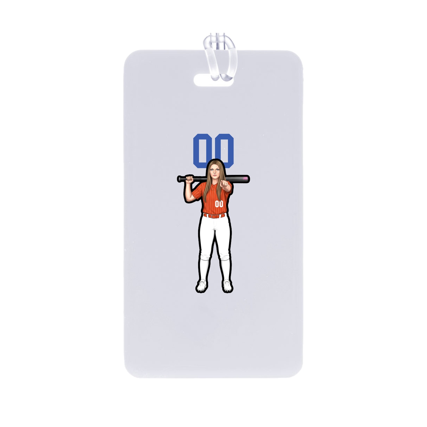 Bag Tag — Number Top in Classic