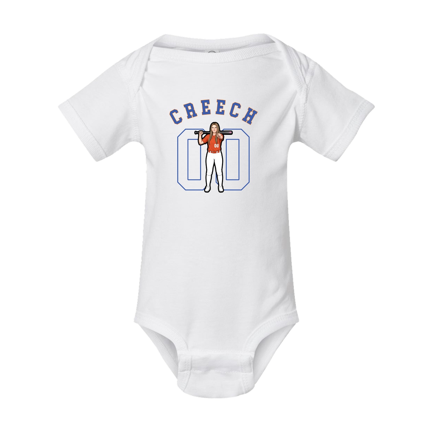 Baby Onesie — Shirsey Arch in White