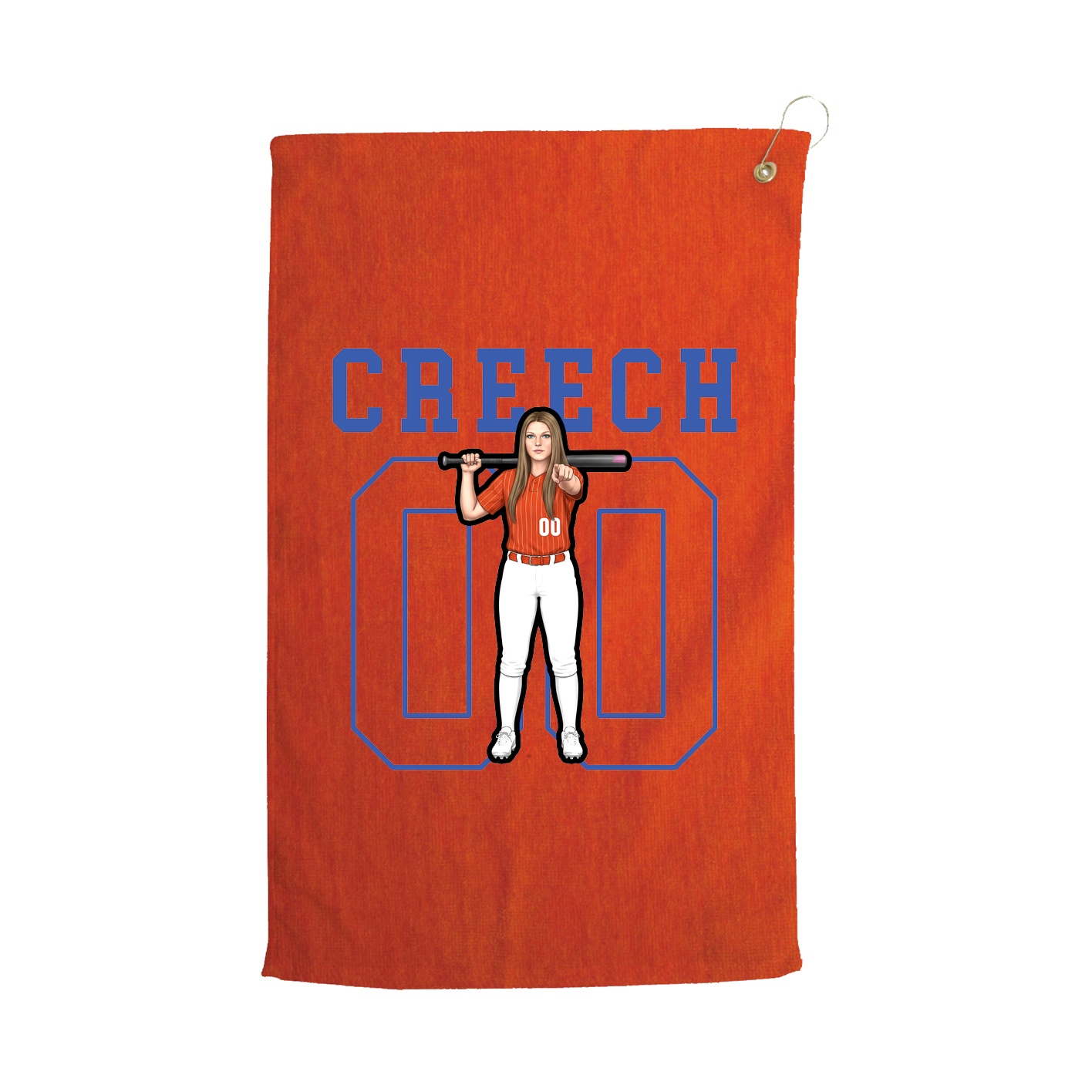 Golf Towel — Shirsey in Orange