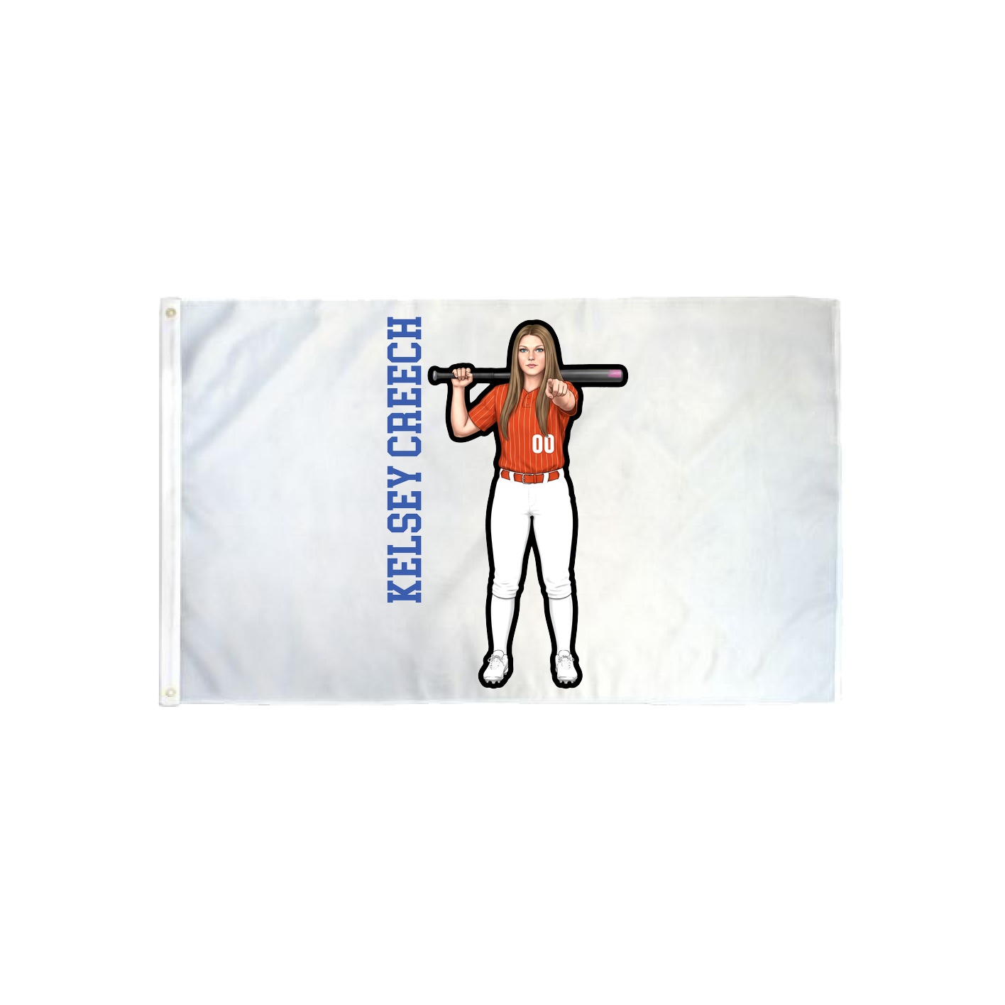 3x5 Flag — Name Vertical in Classic