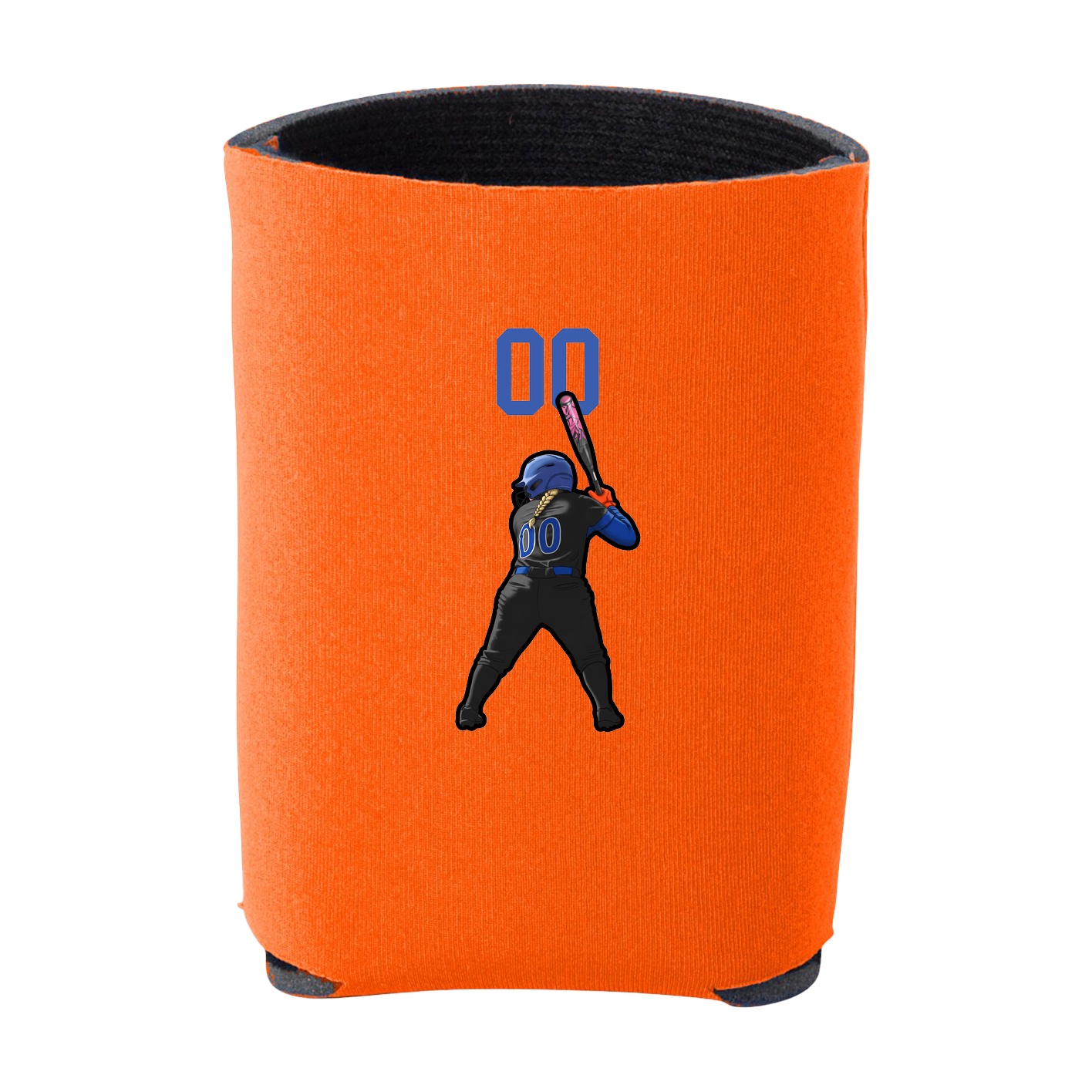 Can Holder — Number Top in Orange