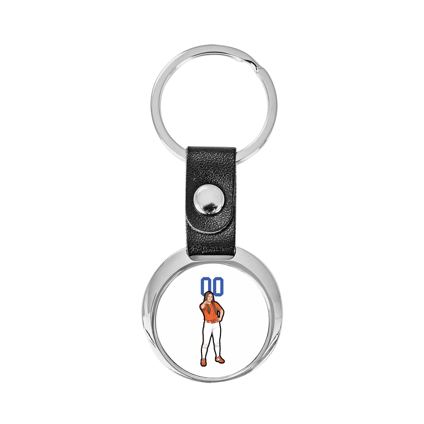 Key Chain — Number Top in Classic