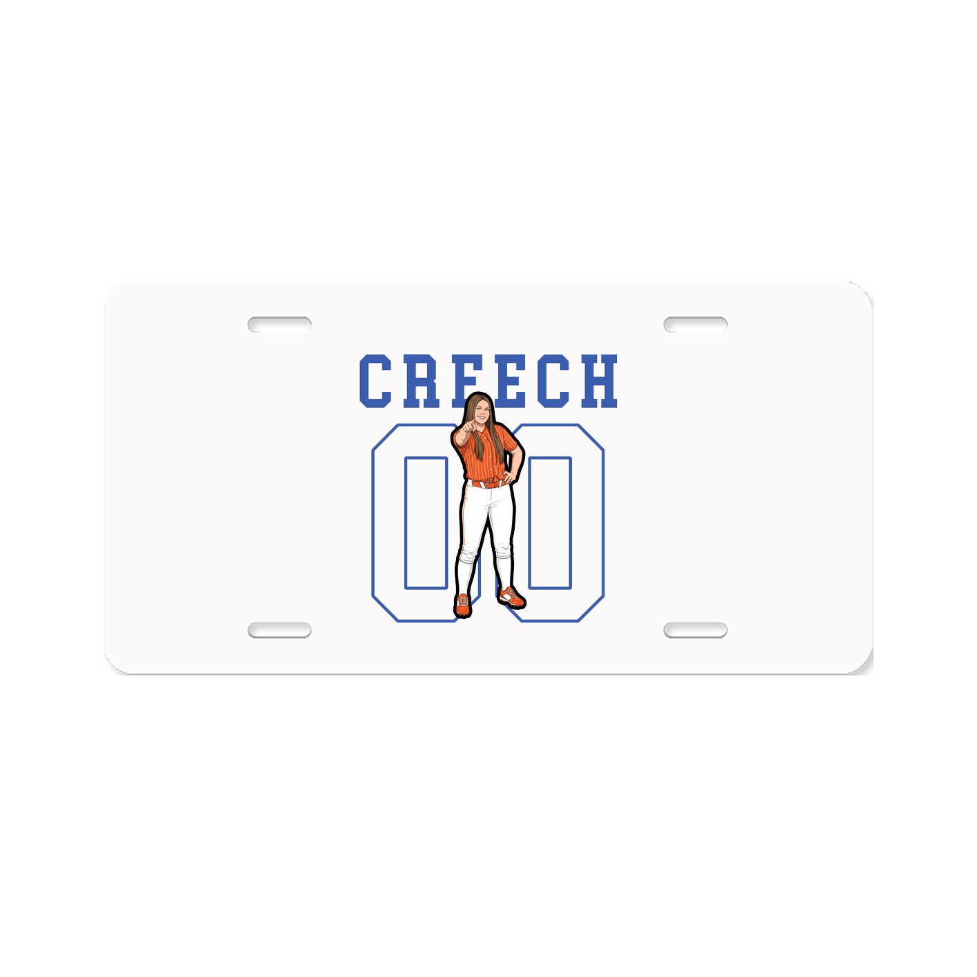License Plate — Shirsey in Classic