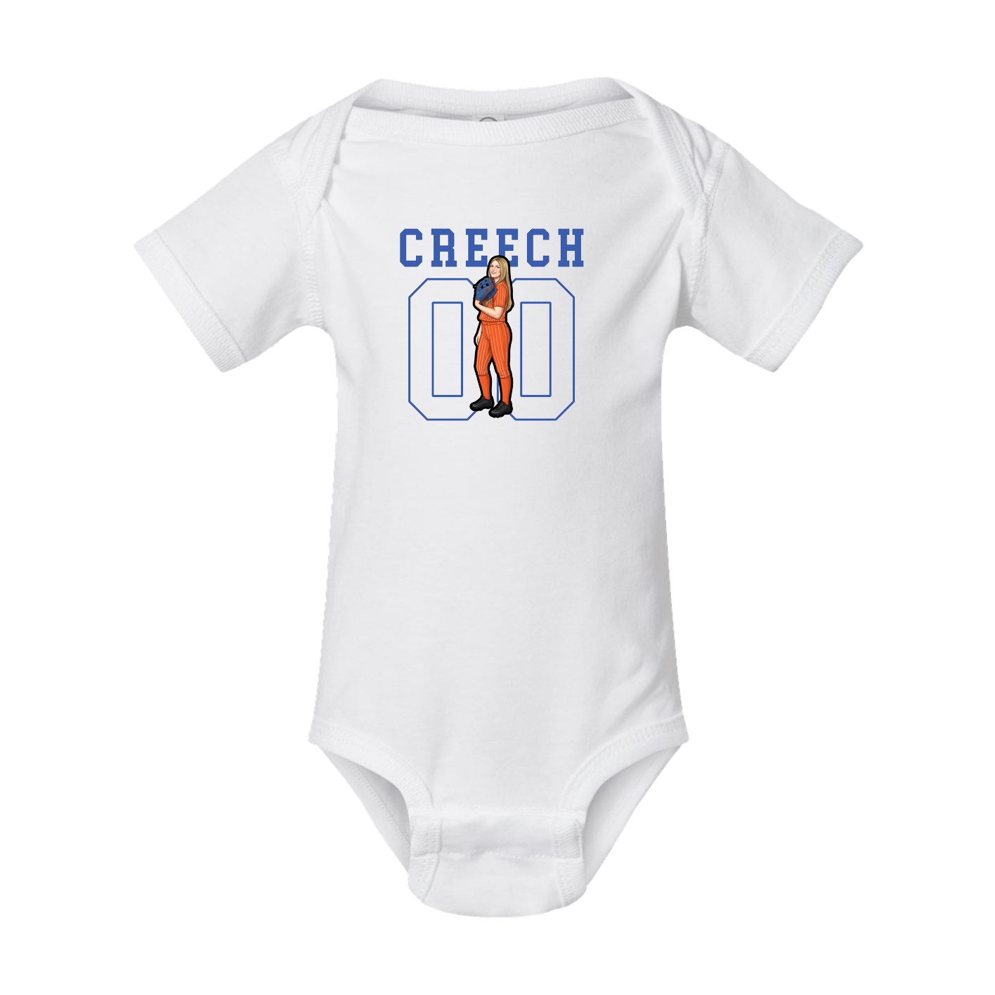 Baby Onesie — Shirsey in White