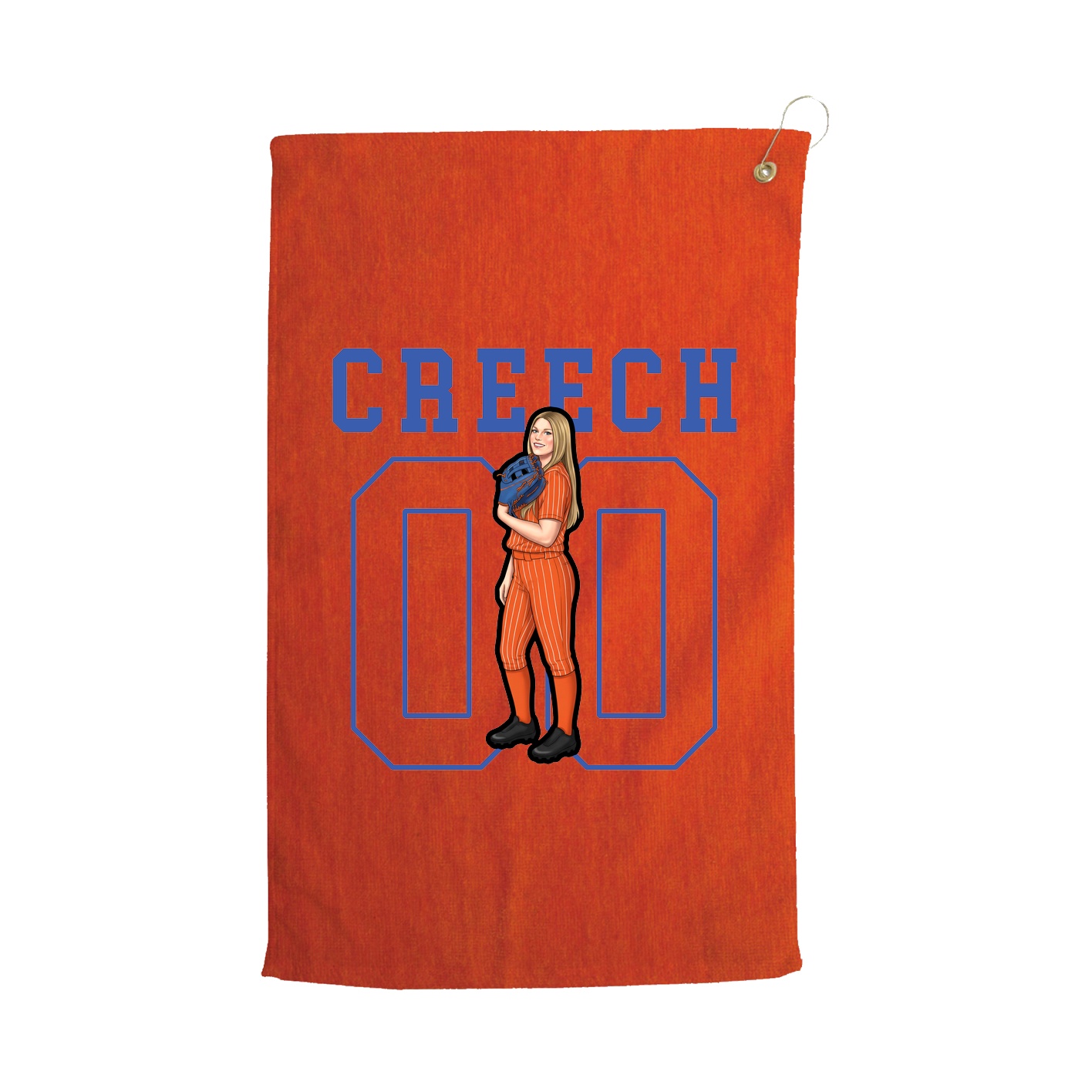 Golf Towel — Shirsey in Orange