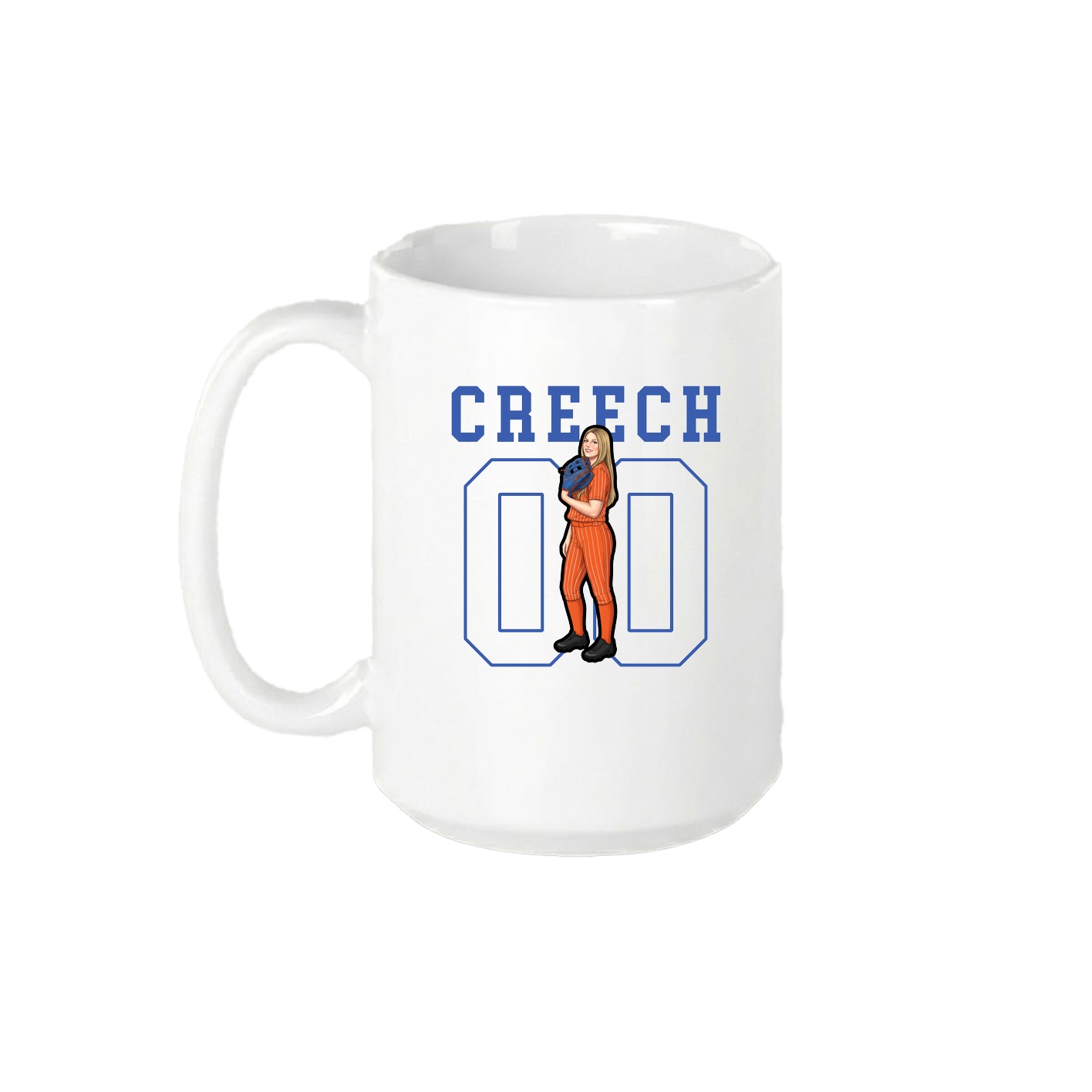 15oz Coffee Mug — Shirsey in White
