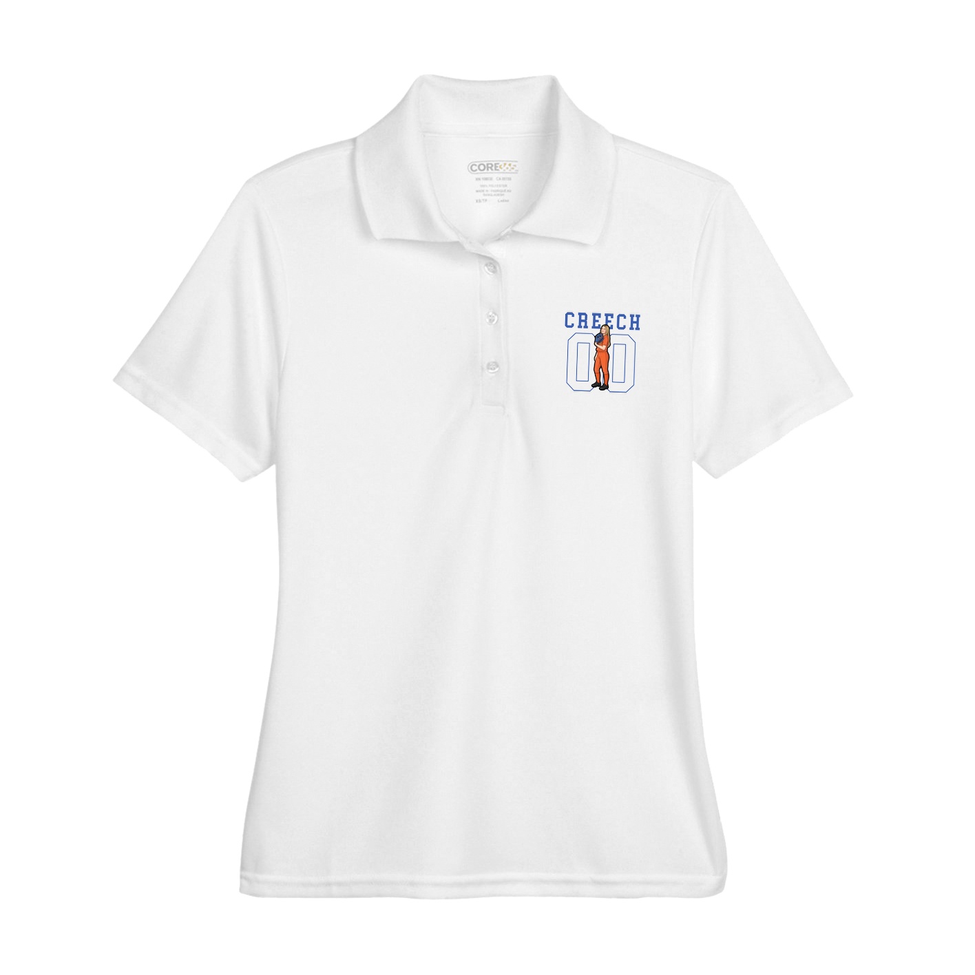 Womens Performance Polo — Shirsey in White
