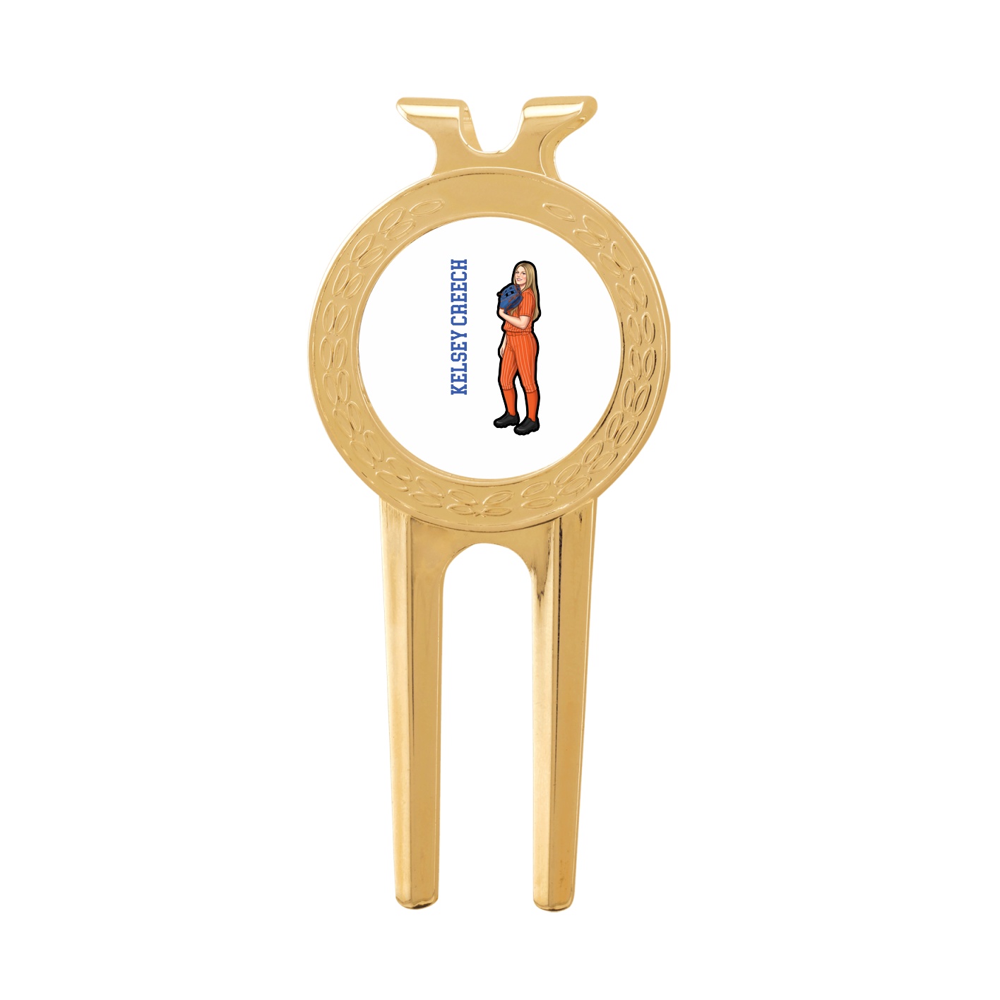 Divot Tool with Ball Marker — Name Vertical in Classic