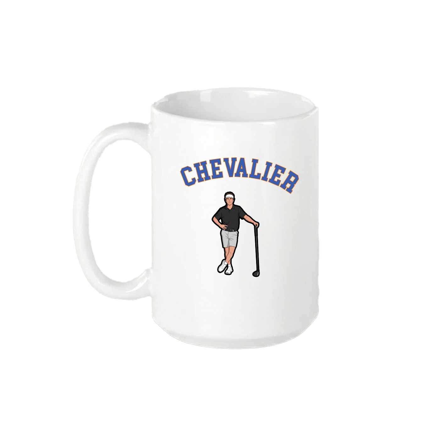 15oz Coffee Mug — Shirsey Arch in White