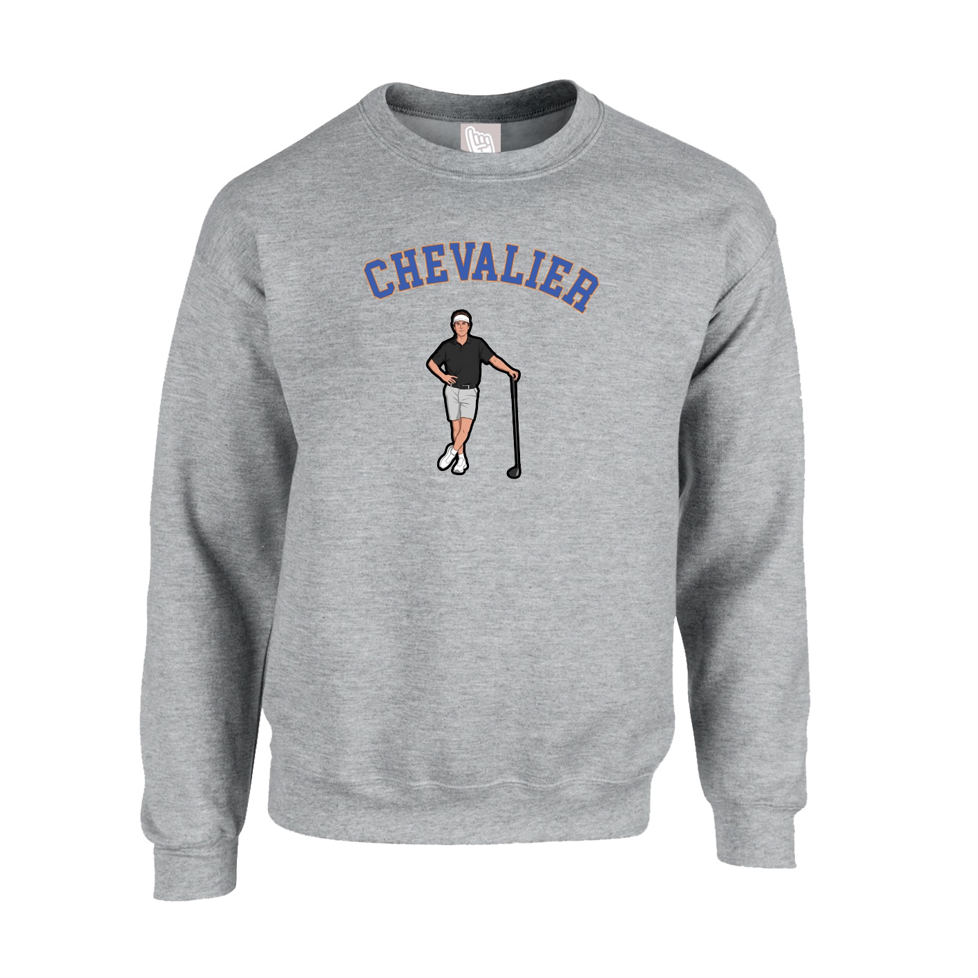 Fleece Crew — Shirsey Arch in Grey