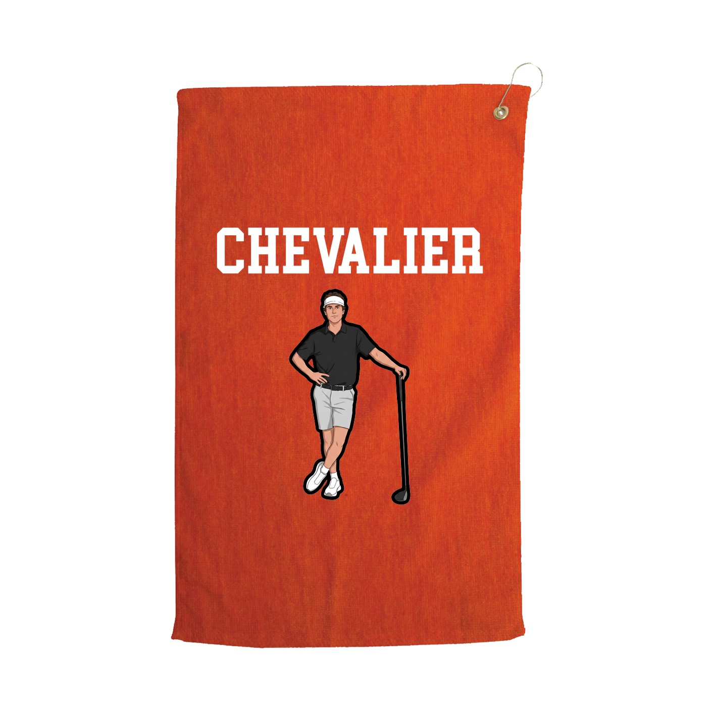 Golf Towel — Shirsey in Orange