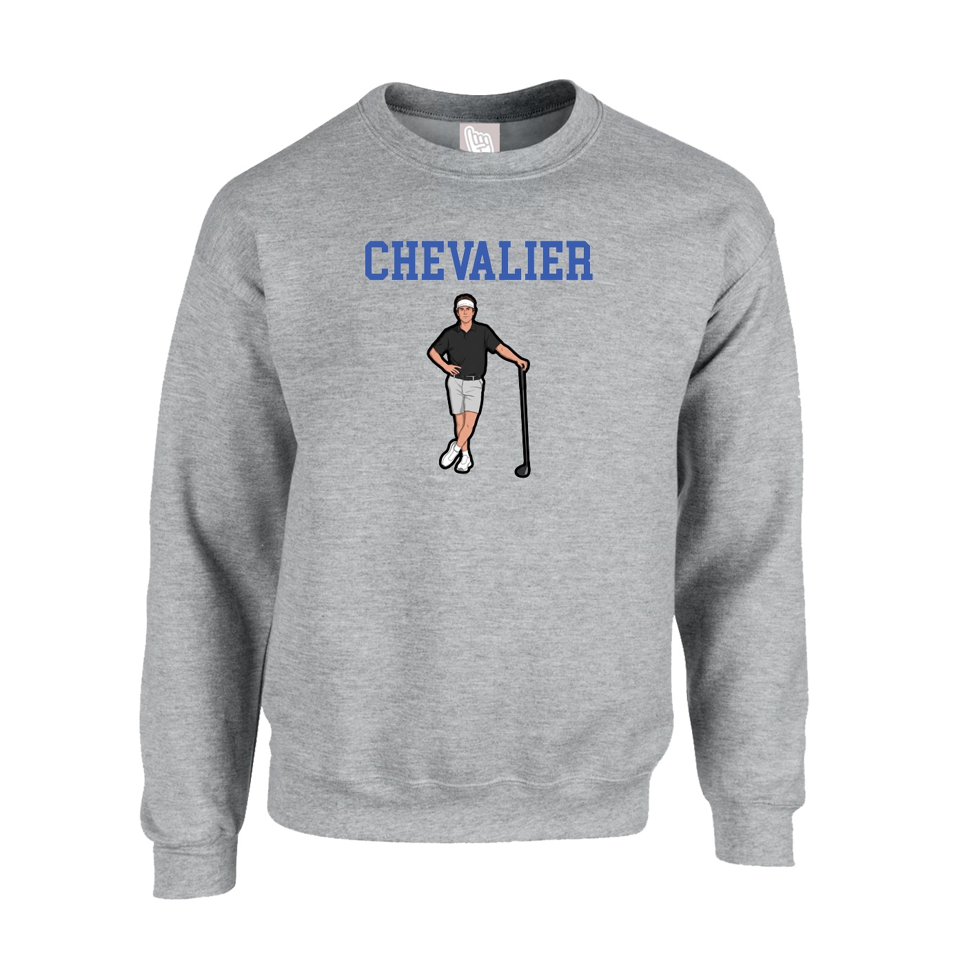 Fleece Crew — Shirsey in Grey