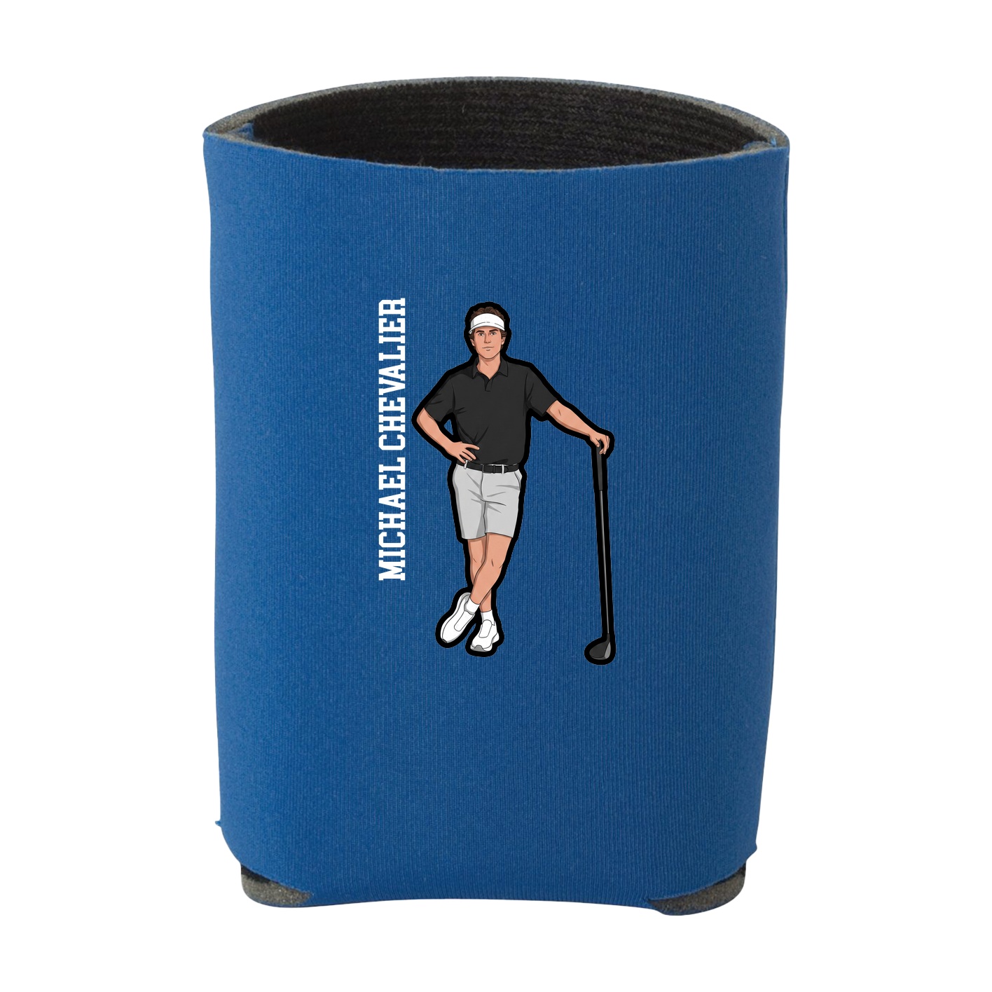 Can Holder — Name Vertical in Royal