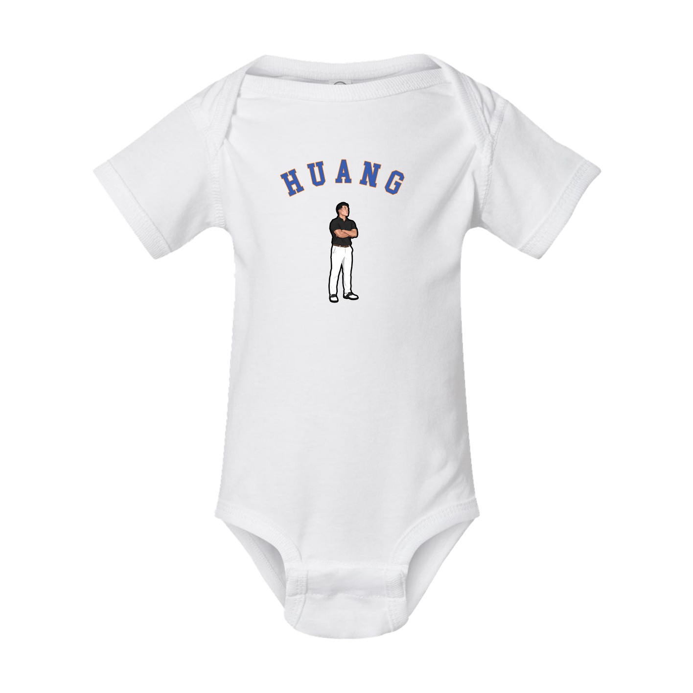 Baby Onesie — Shirsey Arch in White