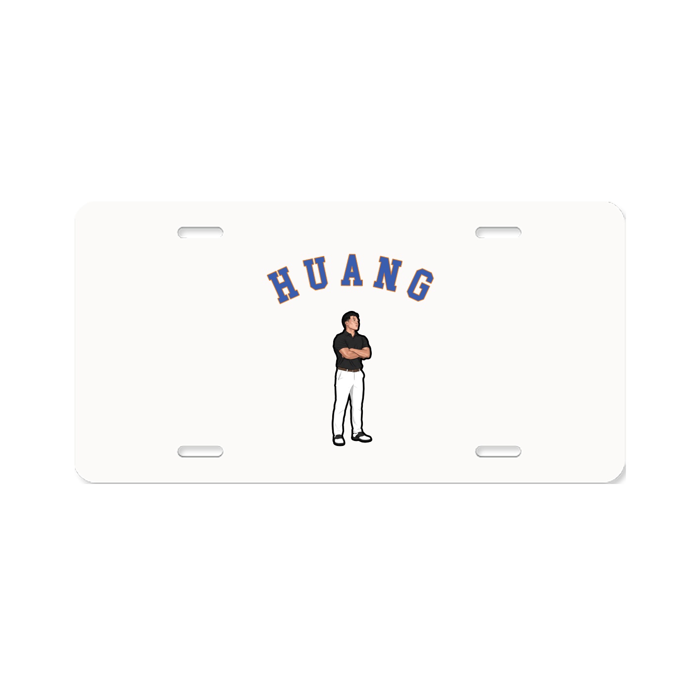License Plate — Shirsey Arch in Classic