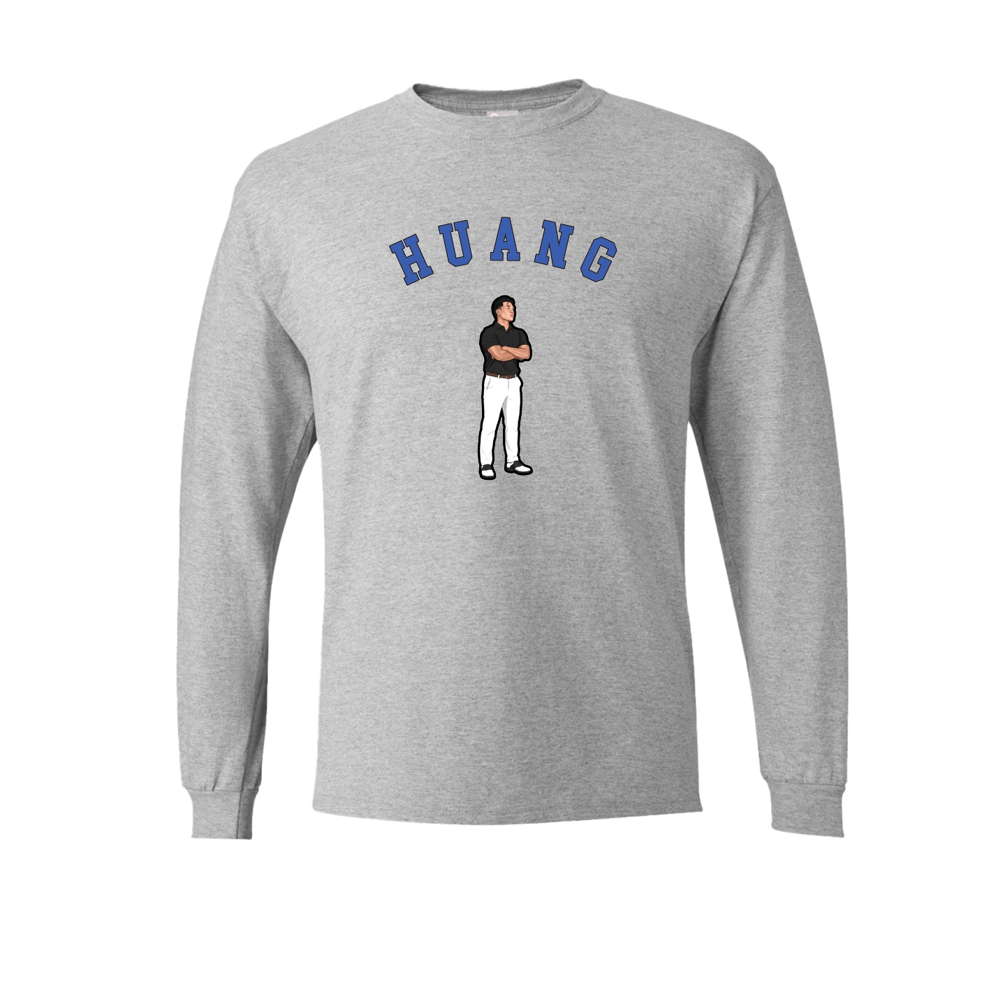 Long Sleeve Tee — Shirsey Arch in Grey