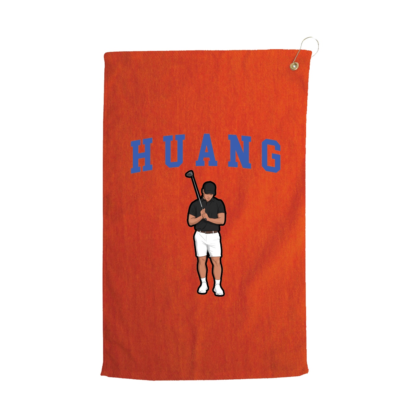 Golf Towel — Shirsey in Orange