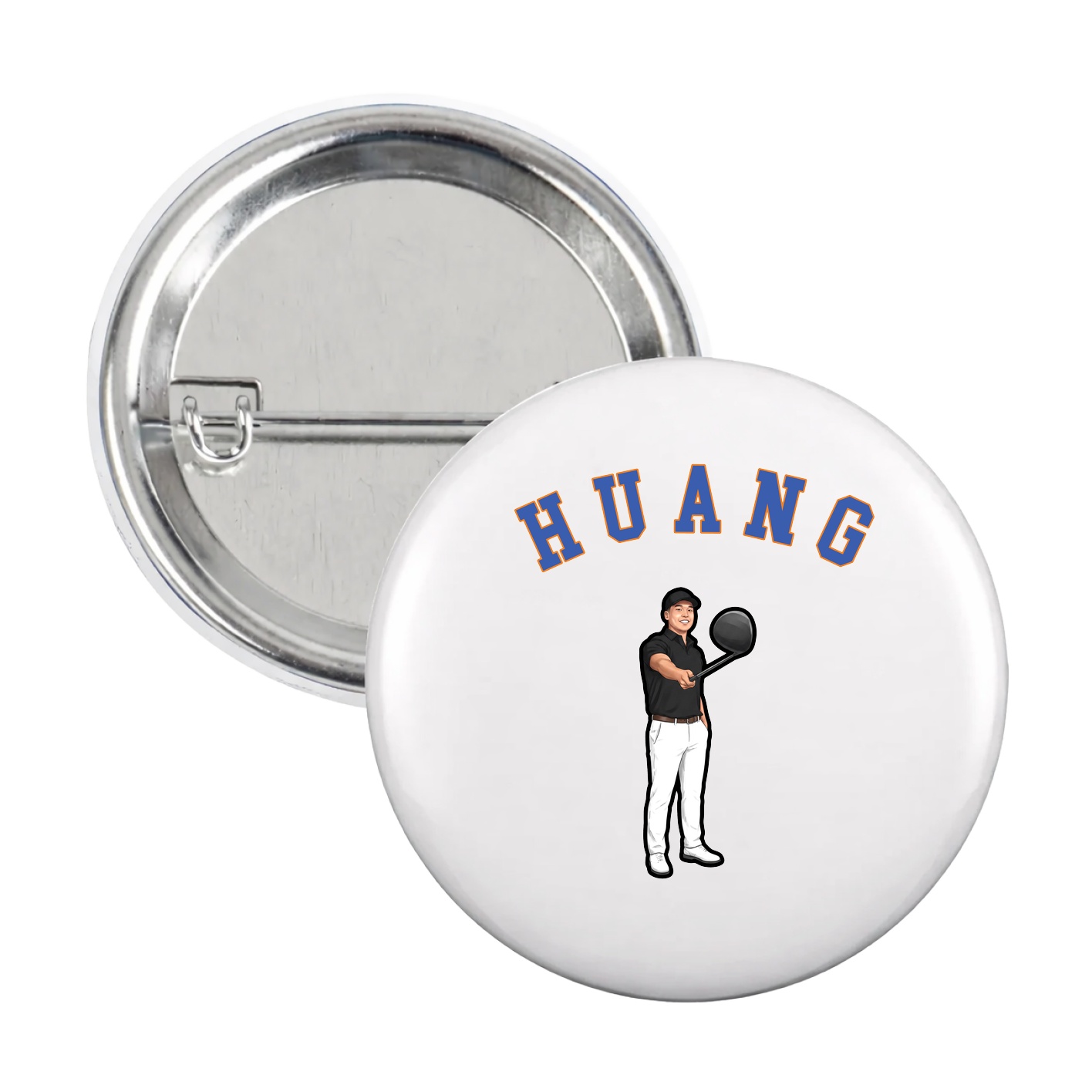 Game Day Button — Shirsey Arch in White