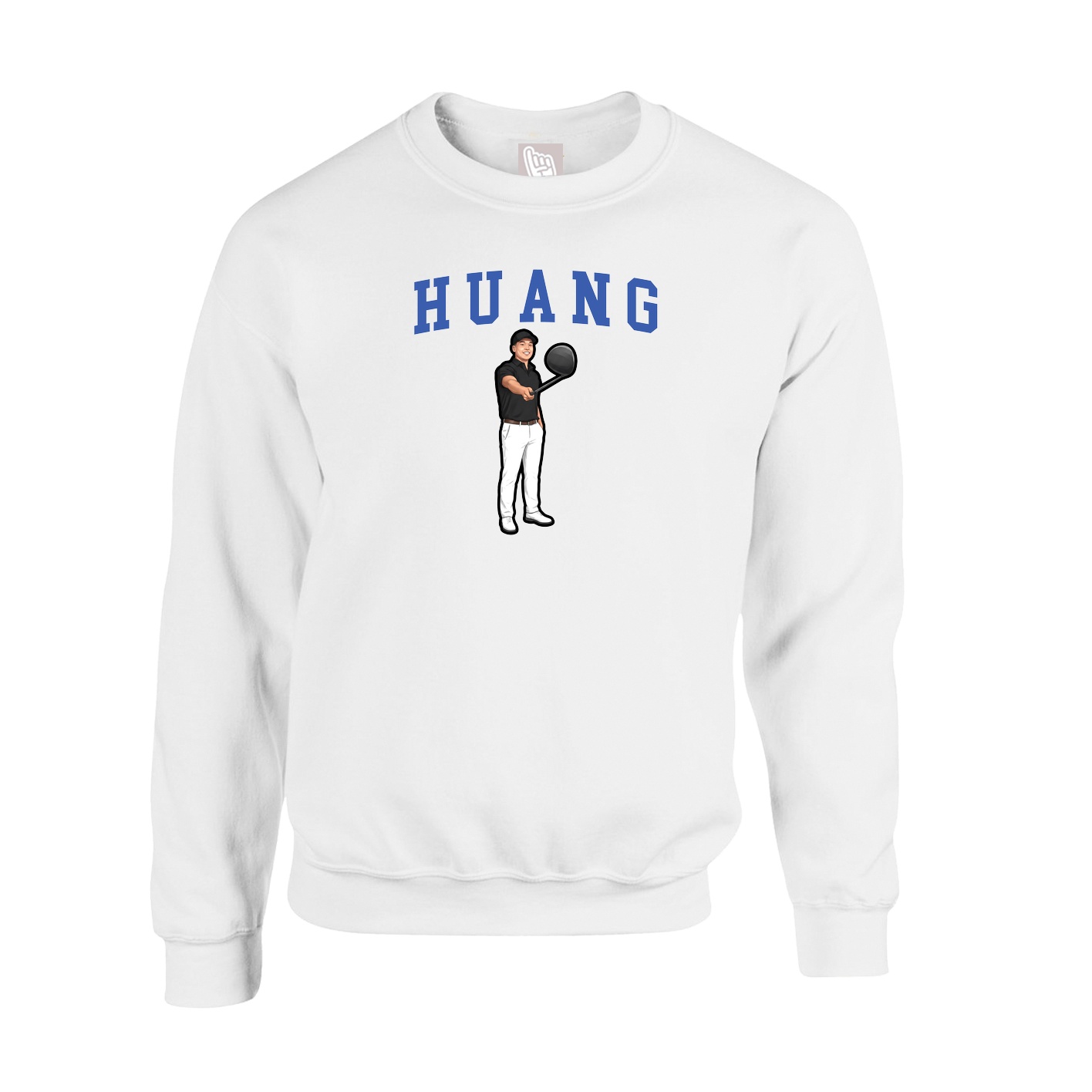 Fleece Crew — Shirsey in White
