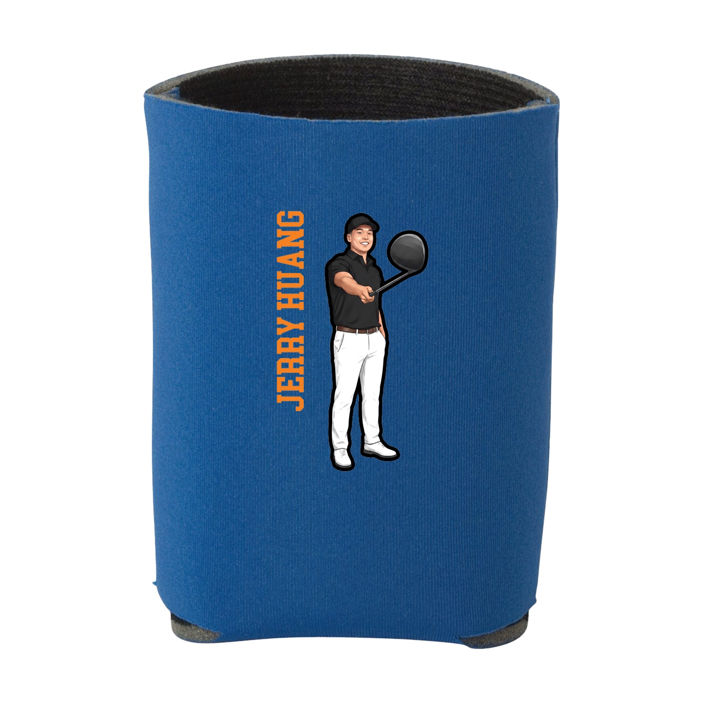 Can Holder — Name Vertical in Royal