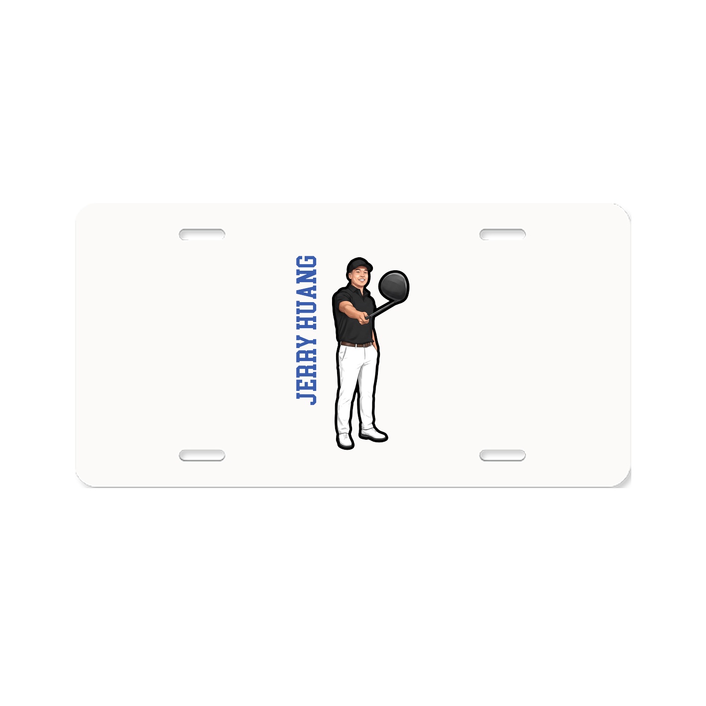 Aluminum License Plate