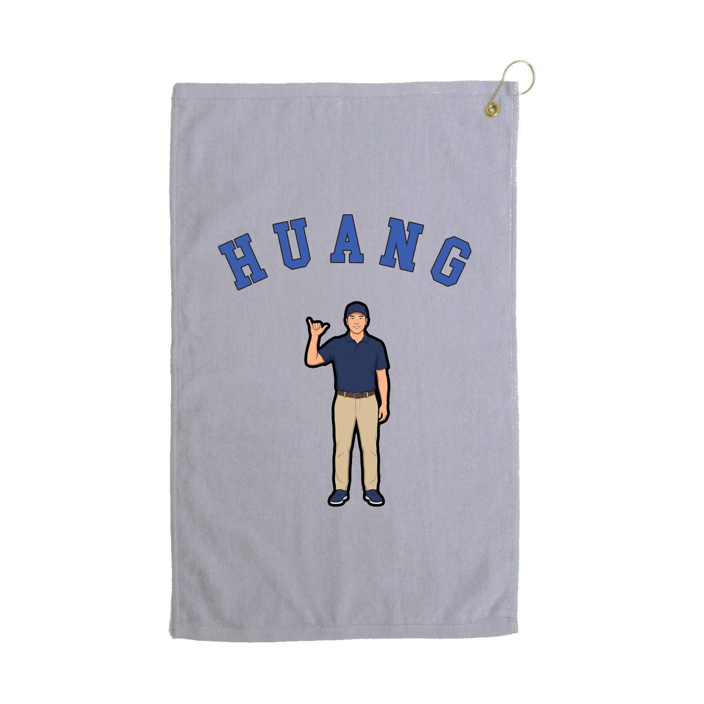 Golf Towel — Shirsey Arch in Grey